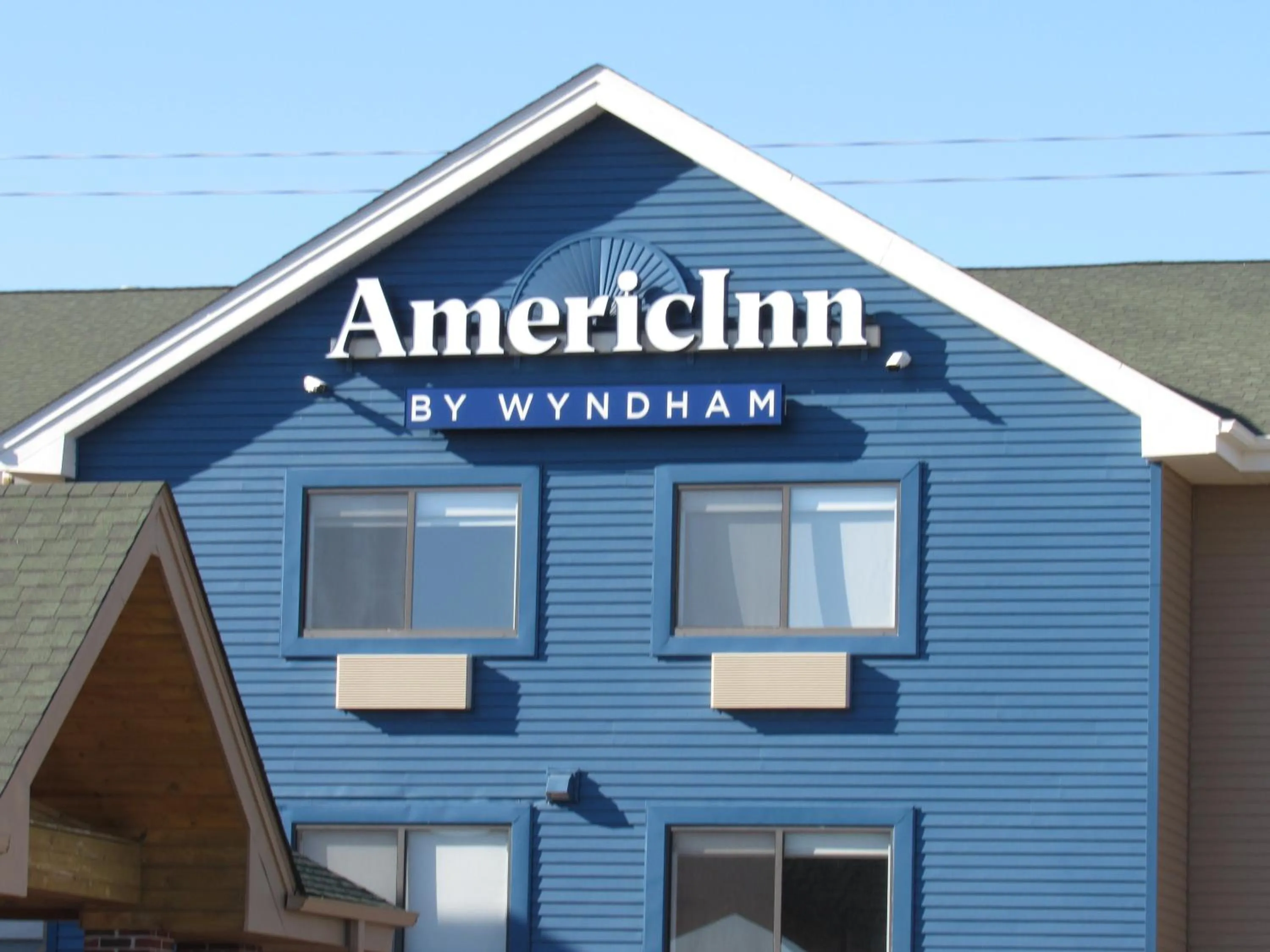 Property building in AmericInn by Wyndham Lincoln South