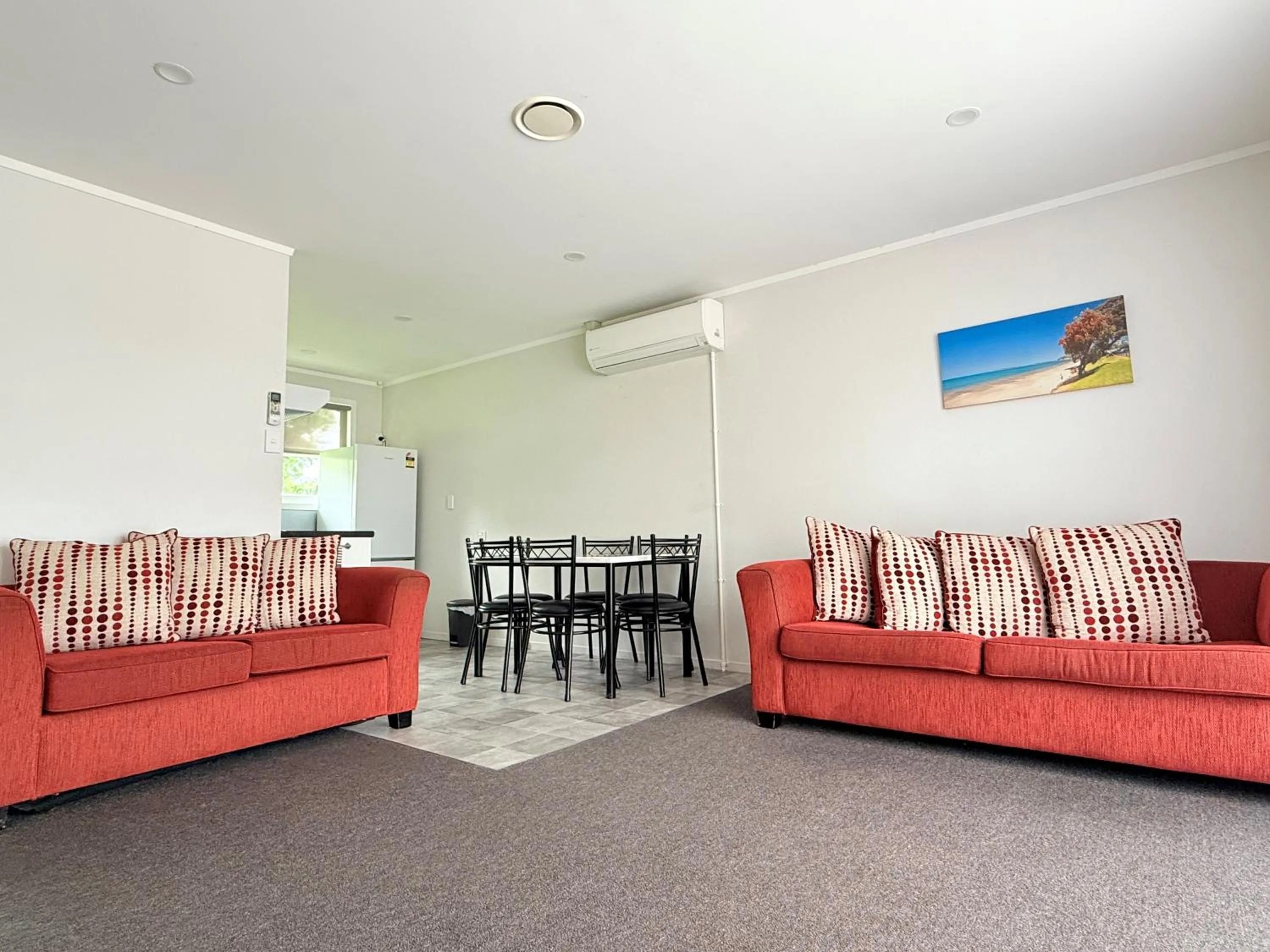 Living room in ASURE Cleveland Rotorua