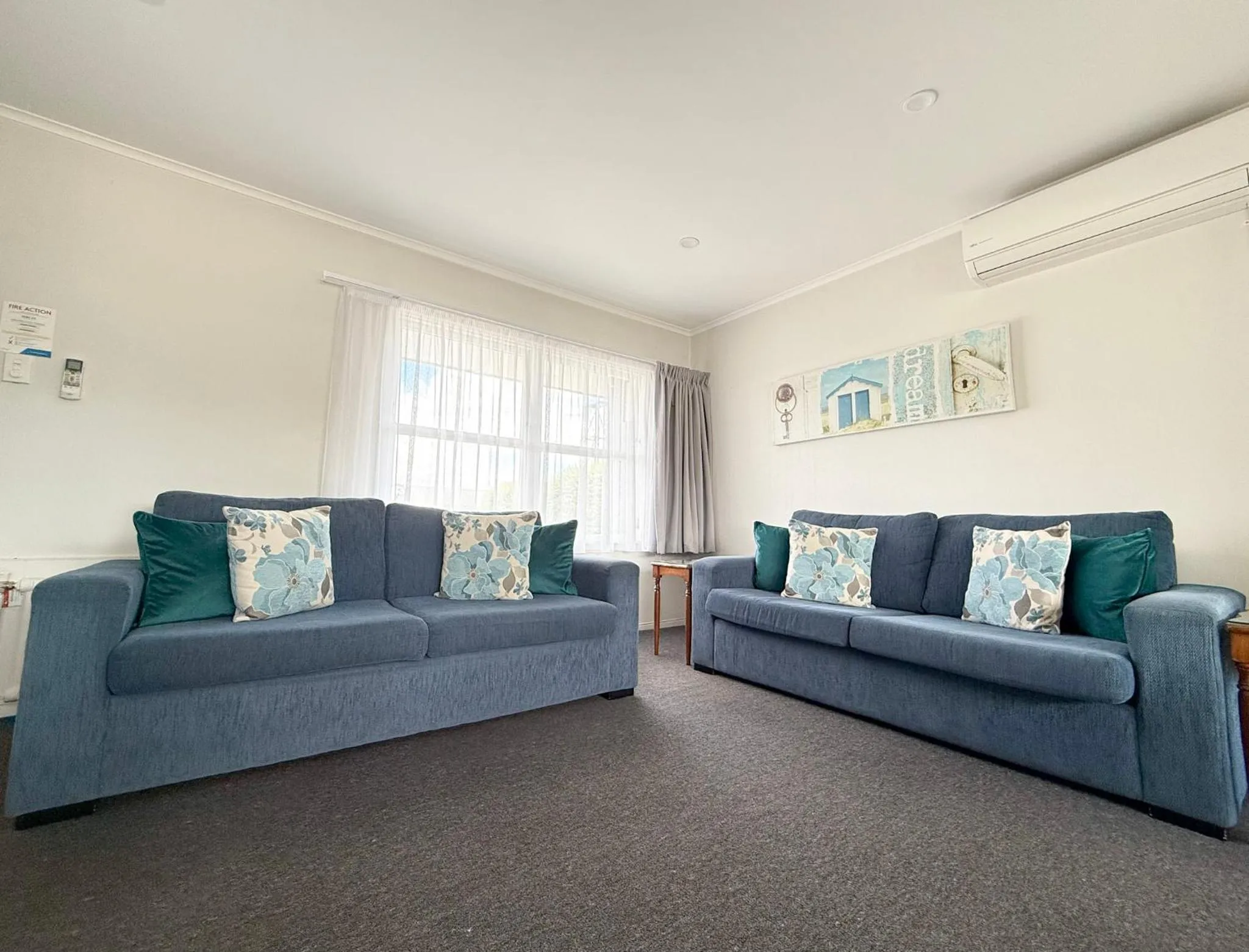 Living room in ASURE Cleveland Rotorua