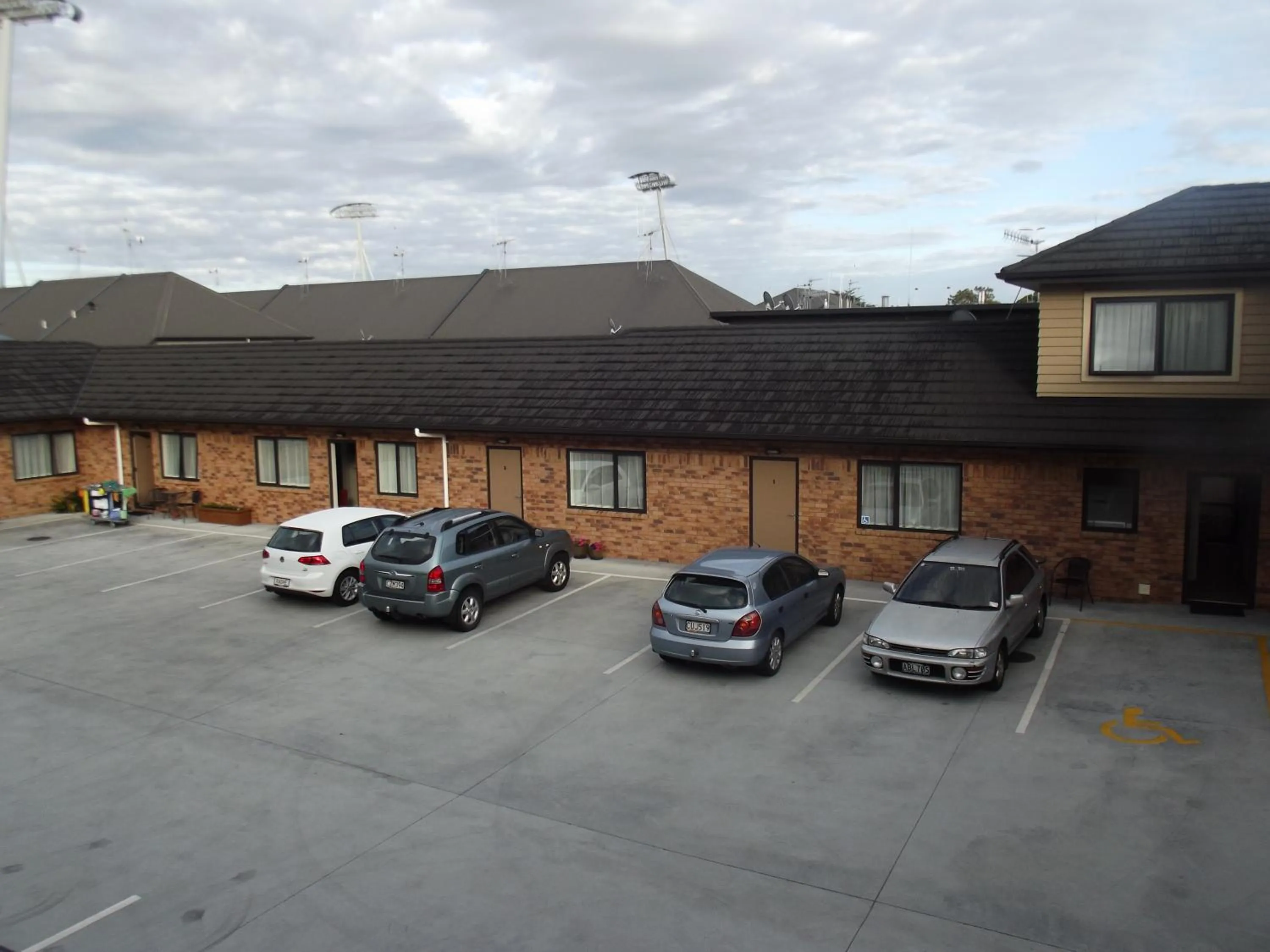 Property building in Arena Court Motel