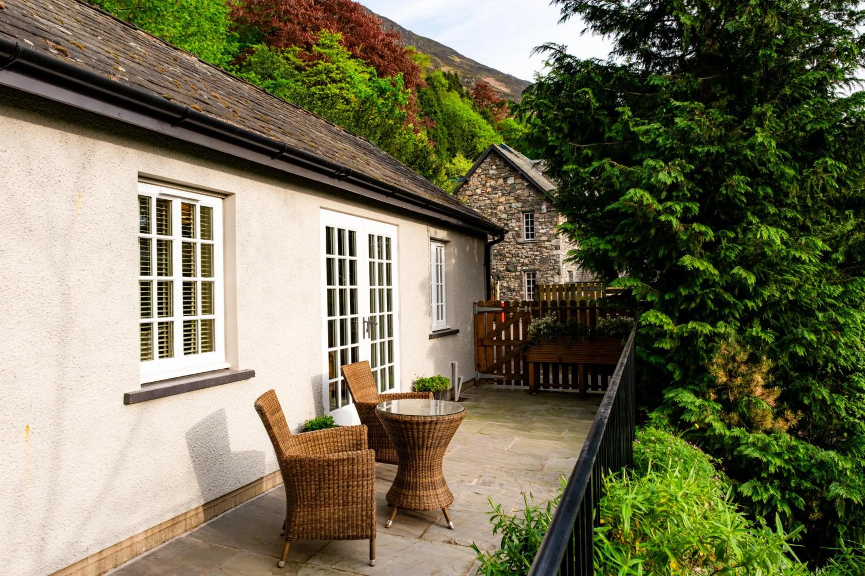 Patio in Ravenstone Manor