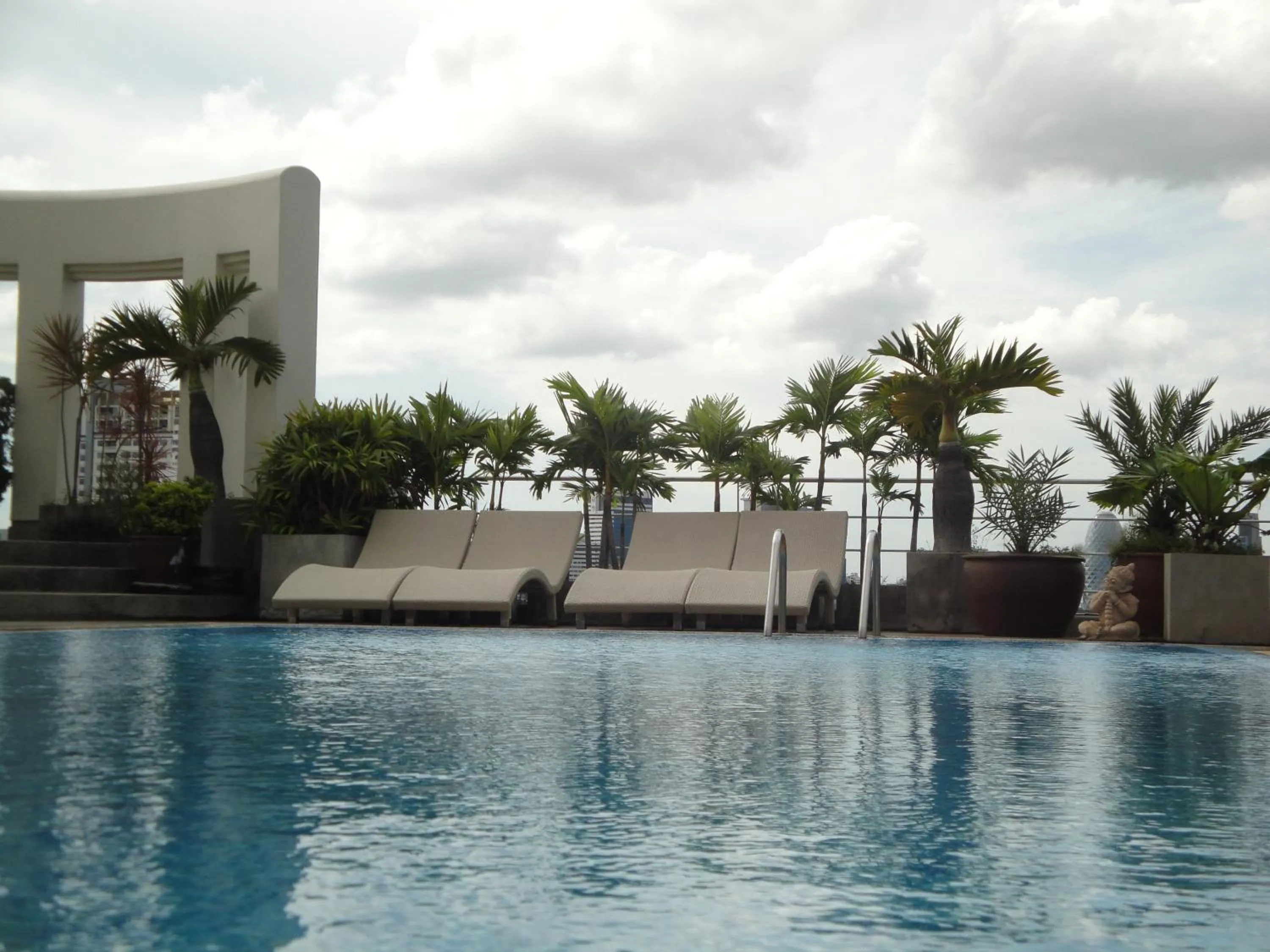 City view in Interchange Tower Serviced Apartment - SHA Extra Plus