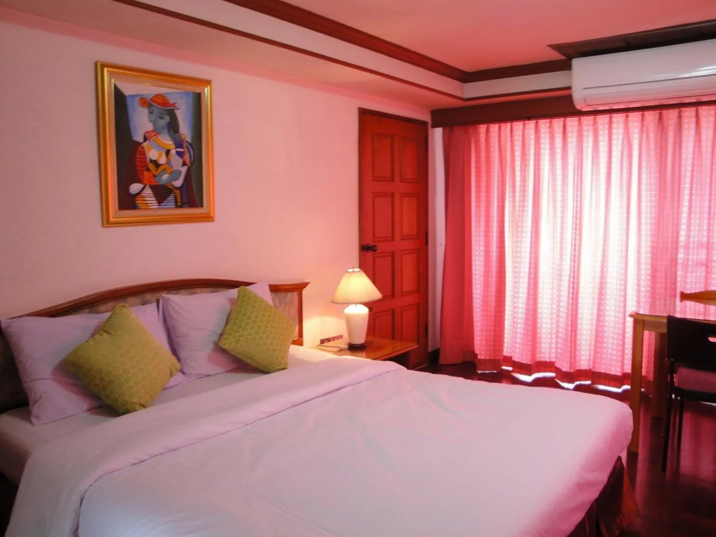 Bedroom, Bed in Interchange Tower Serviced Apartment - SHA Extra Plus