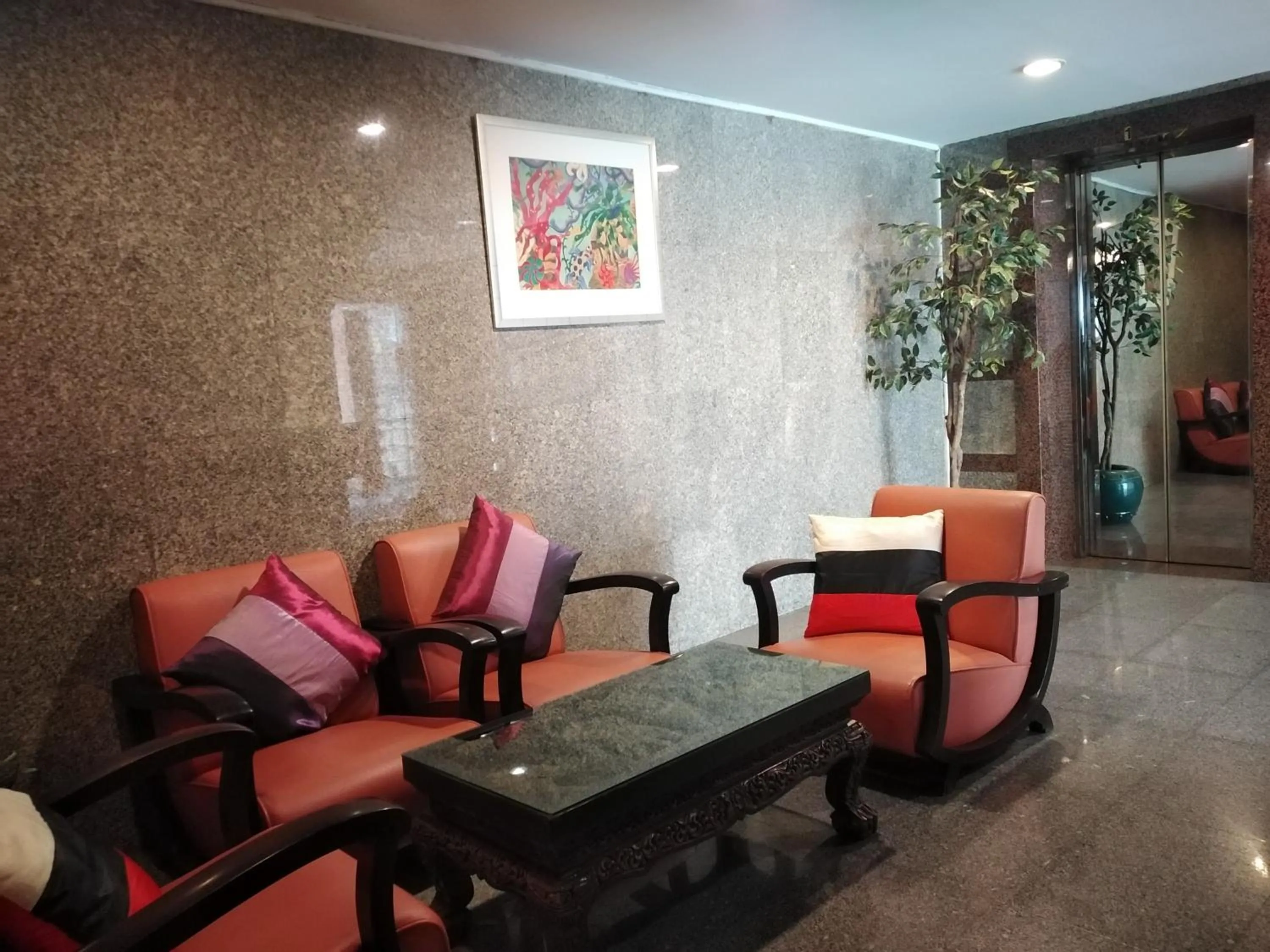 Lobby or reception in Interchange Tower Serviced Apartment - SHA Extra Plus