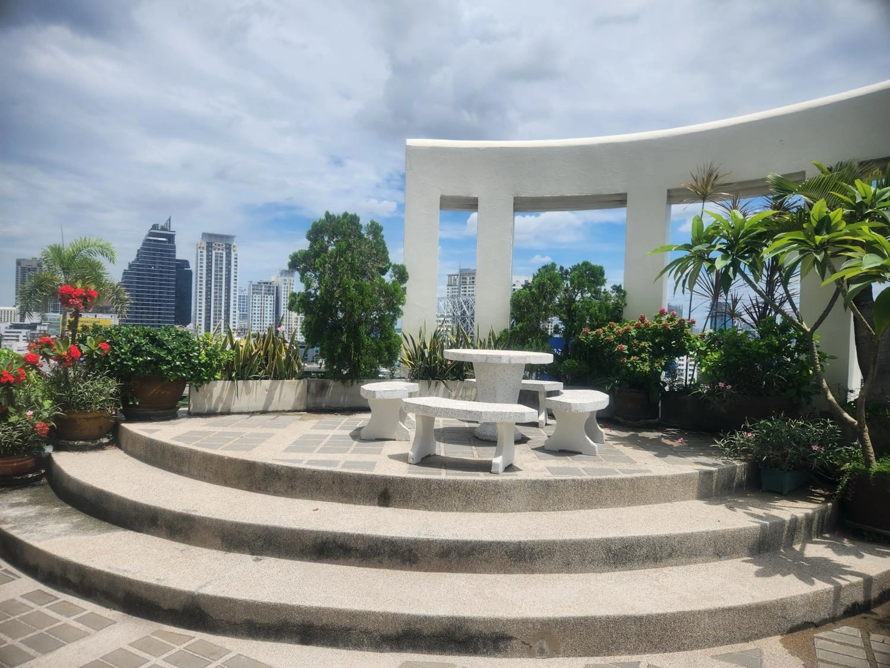 Swimming pool in Interchange Tower Serviced Apartment - SHA Extra Plus