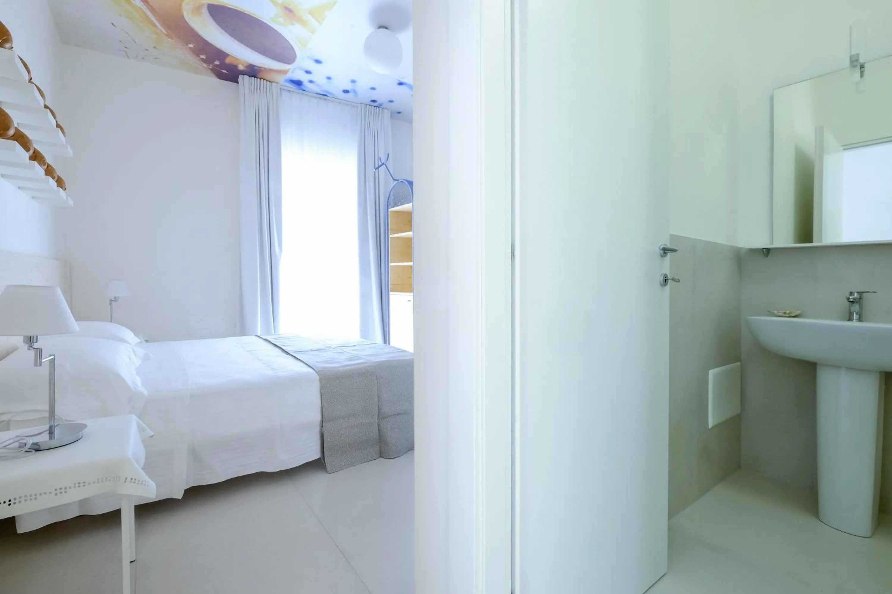 Bathroom, Bed in La Staffa B&B Ristorante