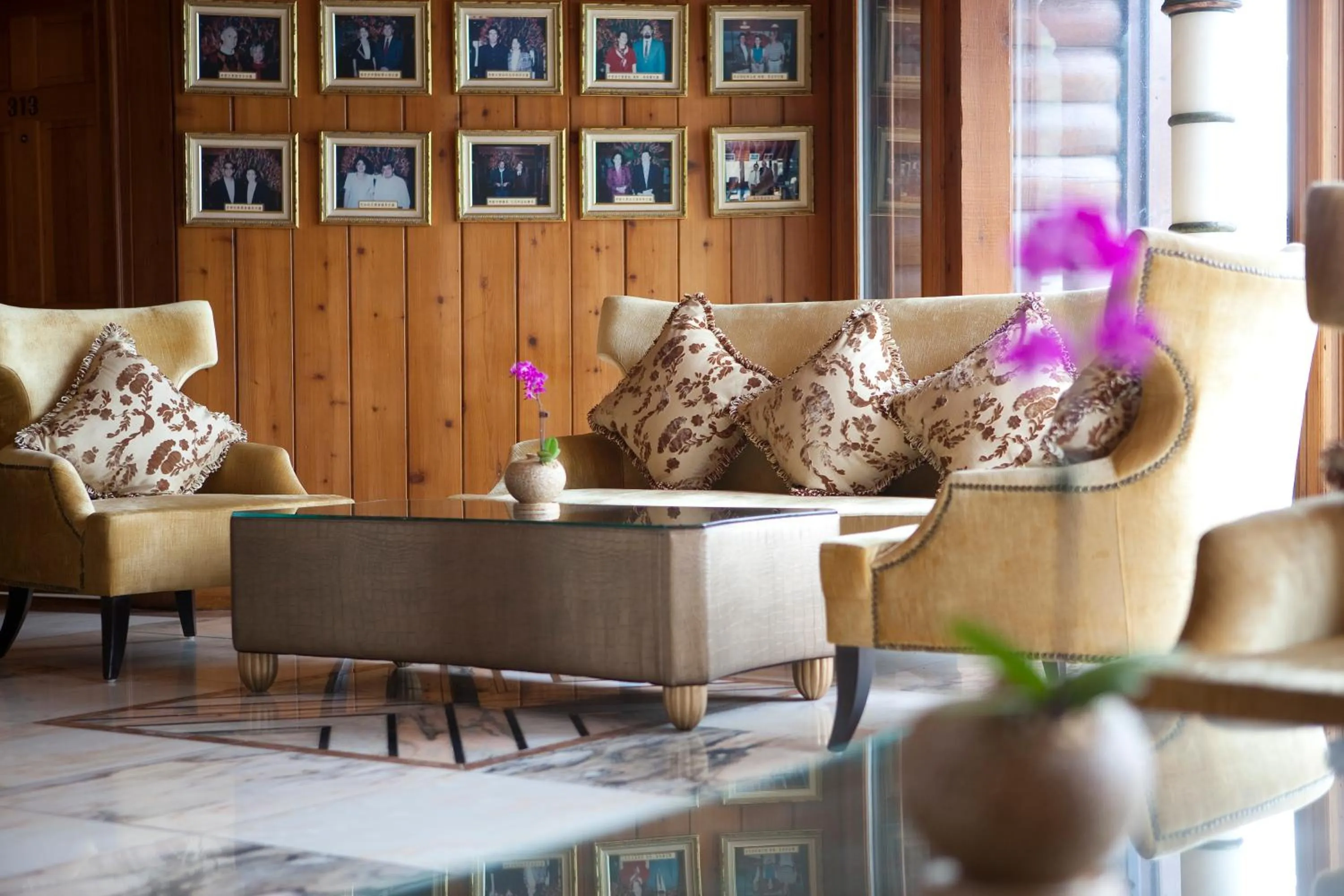 Lounge or bar in The Richforest Hotel- Sun Moon Lake