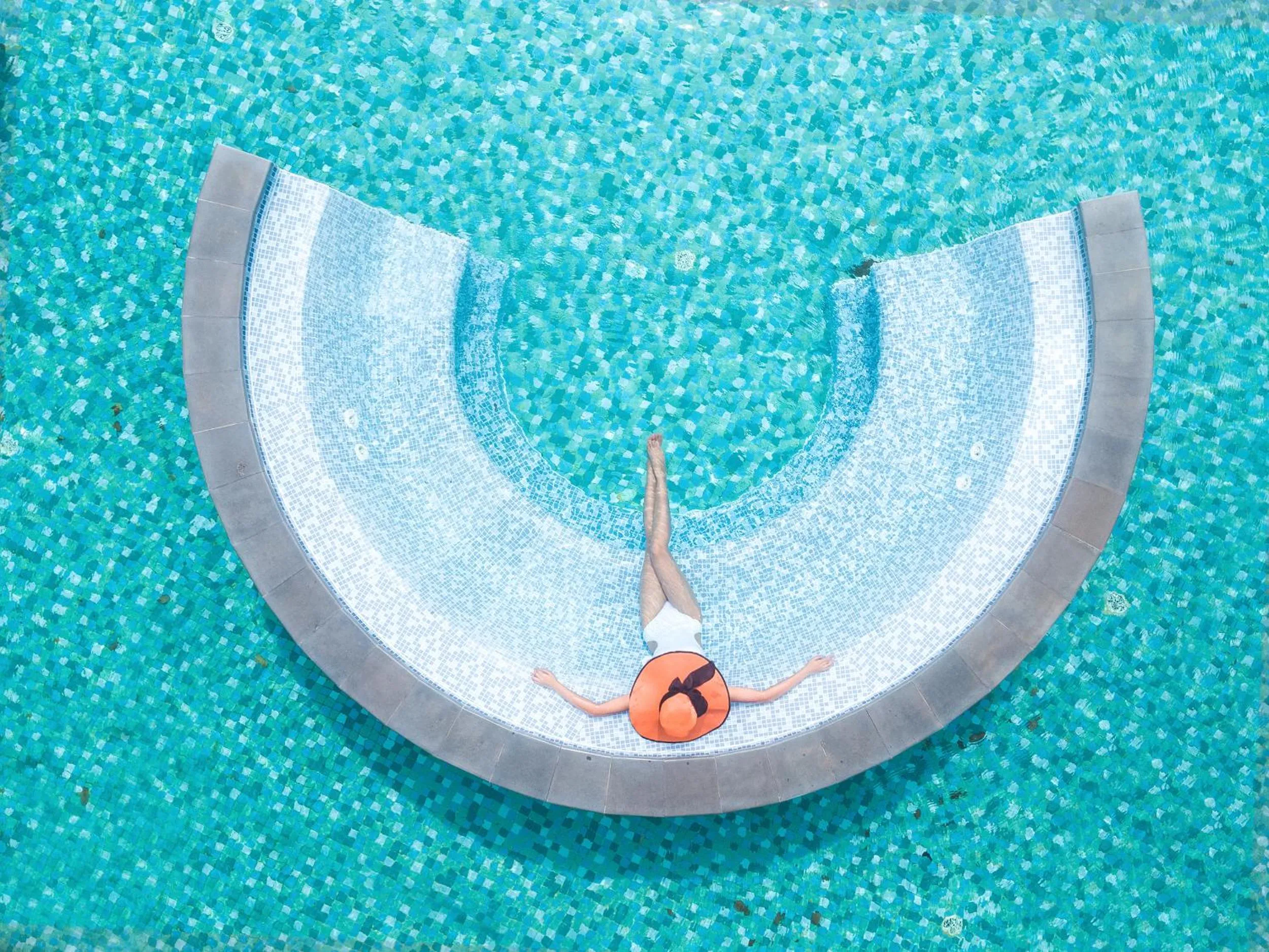 Swimming pool in MGM Grand Sanya