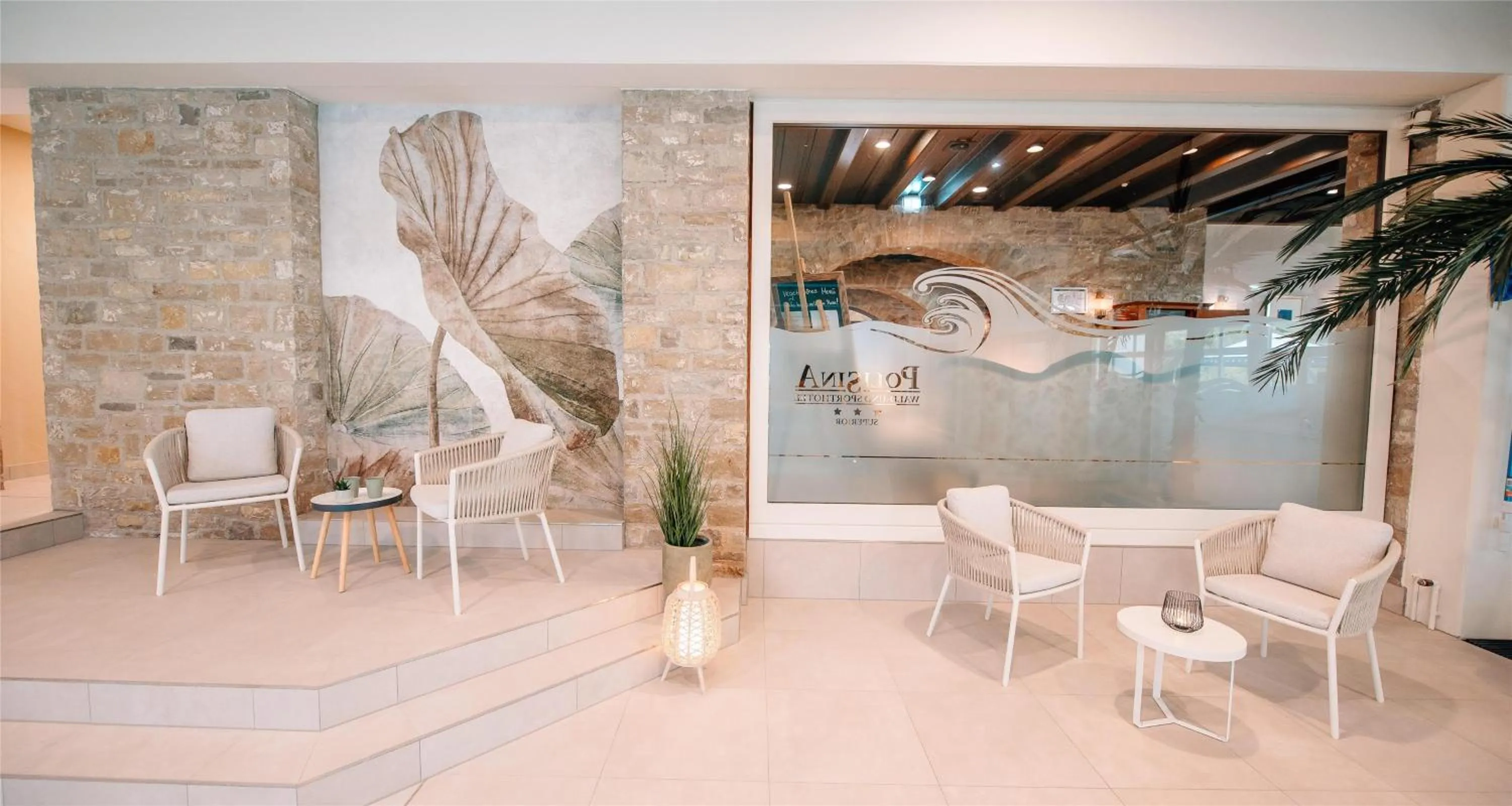 Pool view in Best Western Hotel Polisina