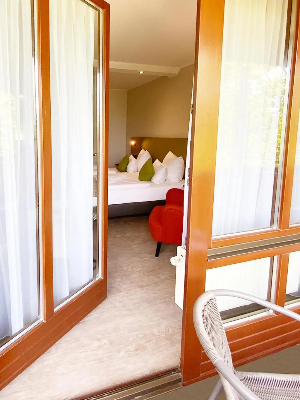 Balcony/Terrace, Bed in Best Western Hotel Polisina