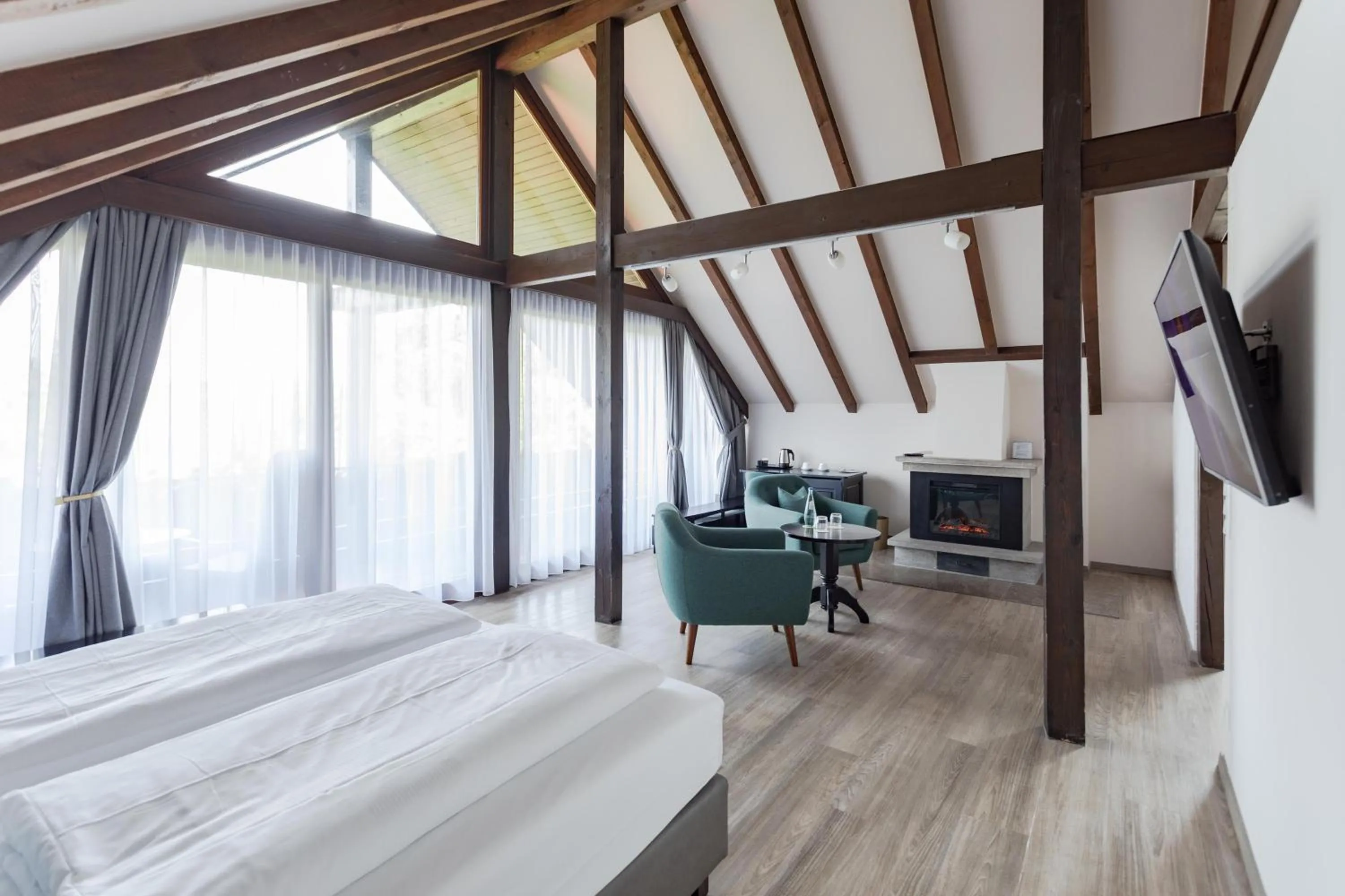 Photo of the whole room, Bed in Best Western Hotel Polisina