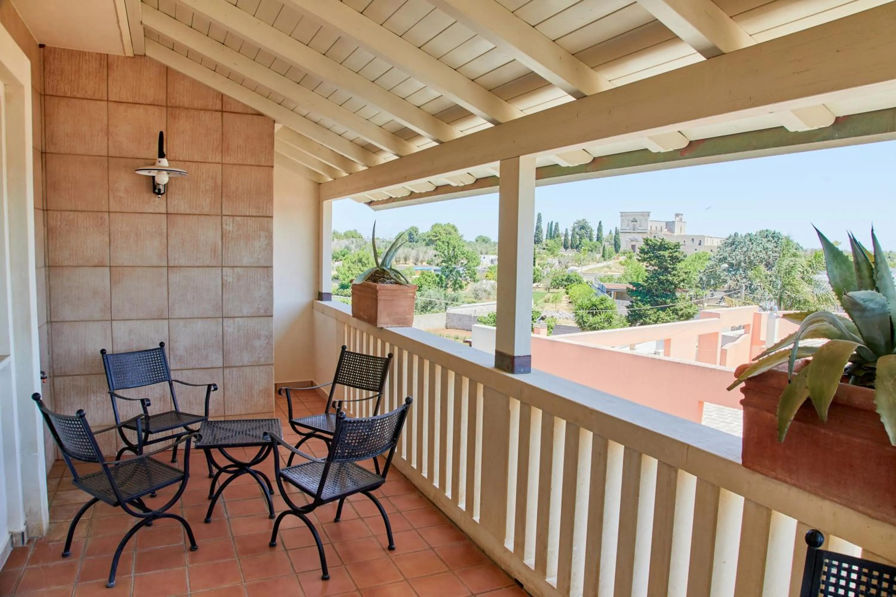 Balcony/Terrace in Hotel dei Messapi