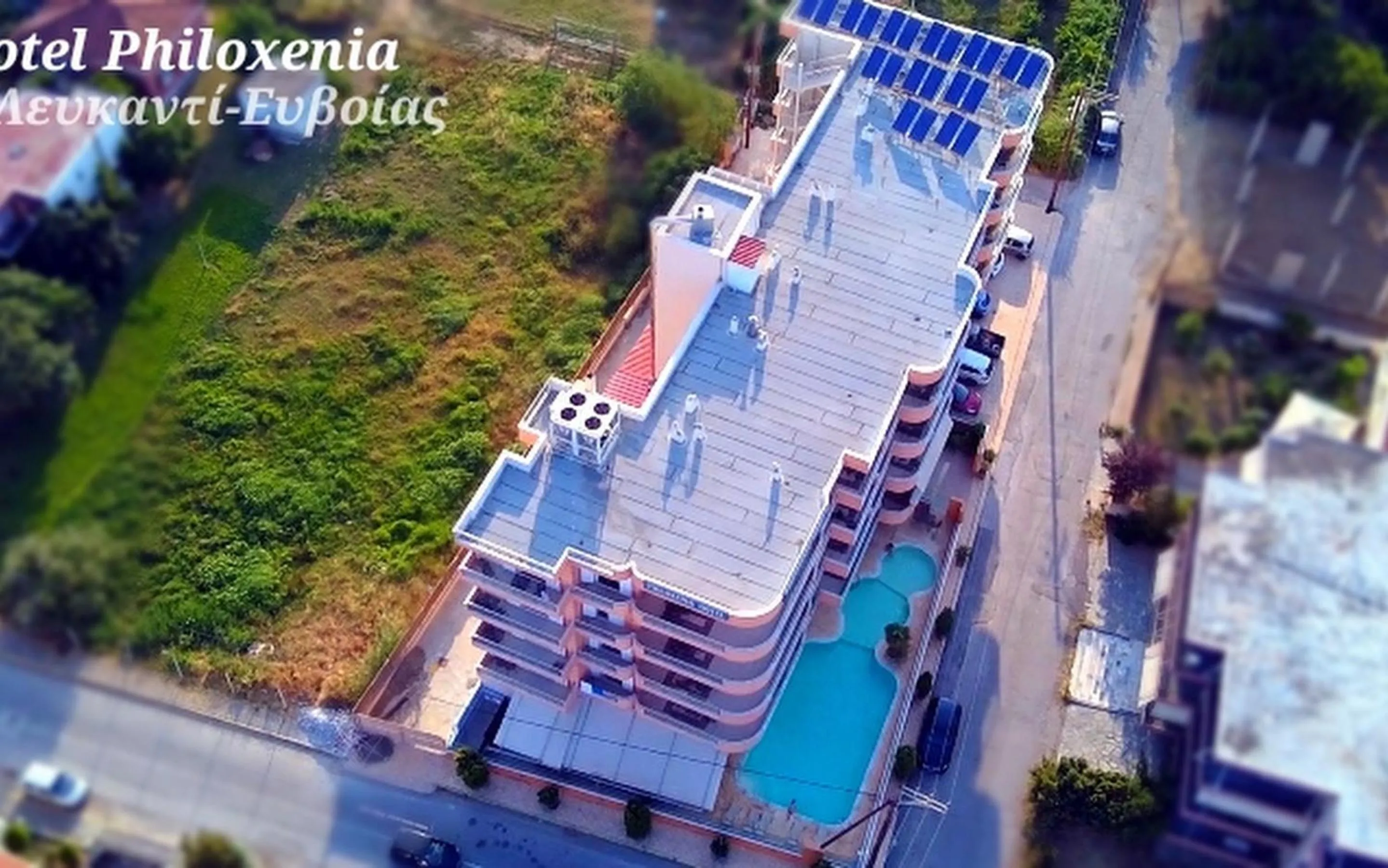 Bird's eye view in Philoxenia Hotel