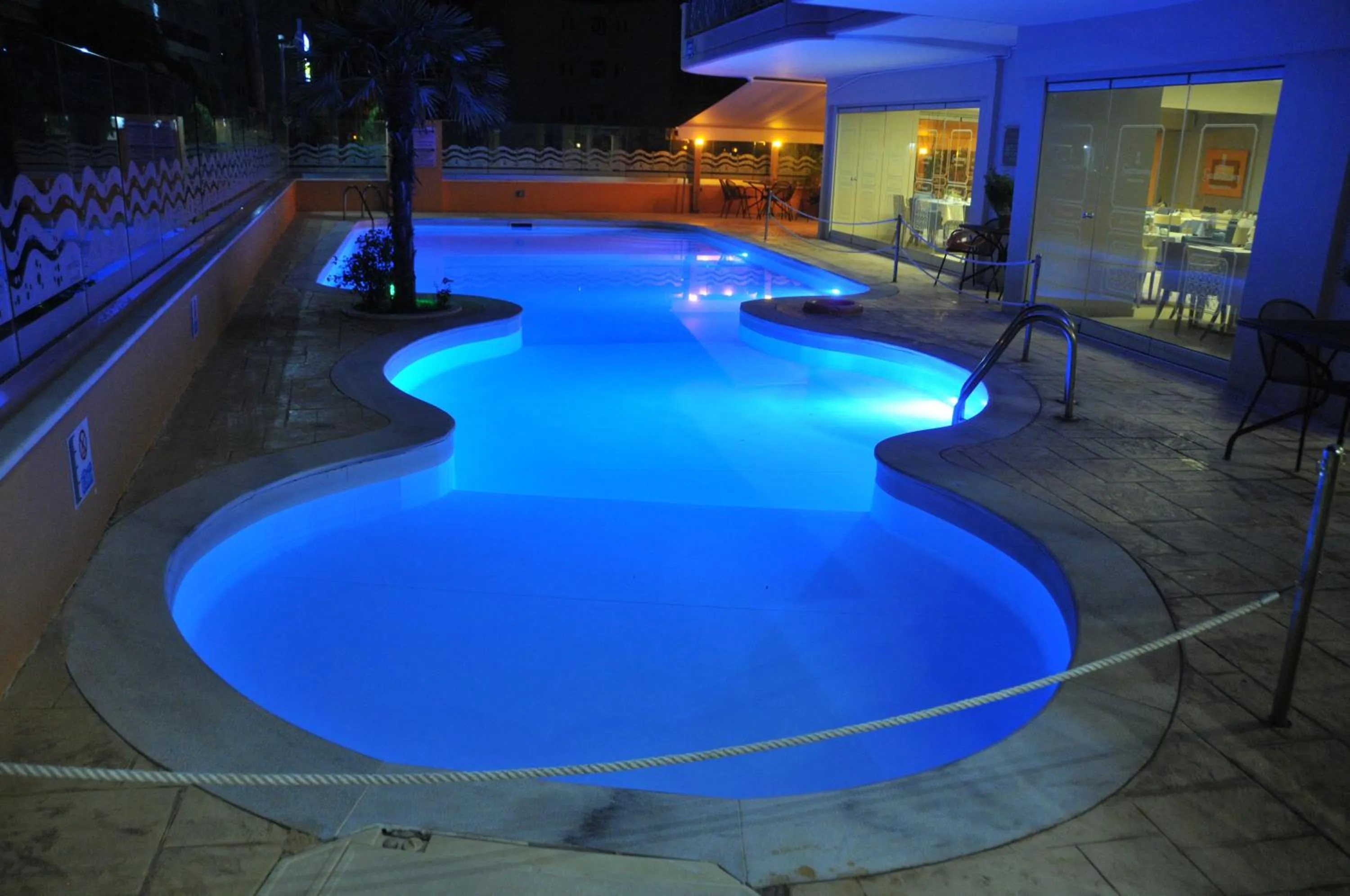 Pool view in Philoxenia Hotel