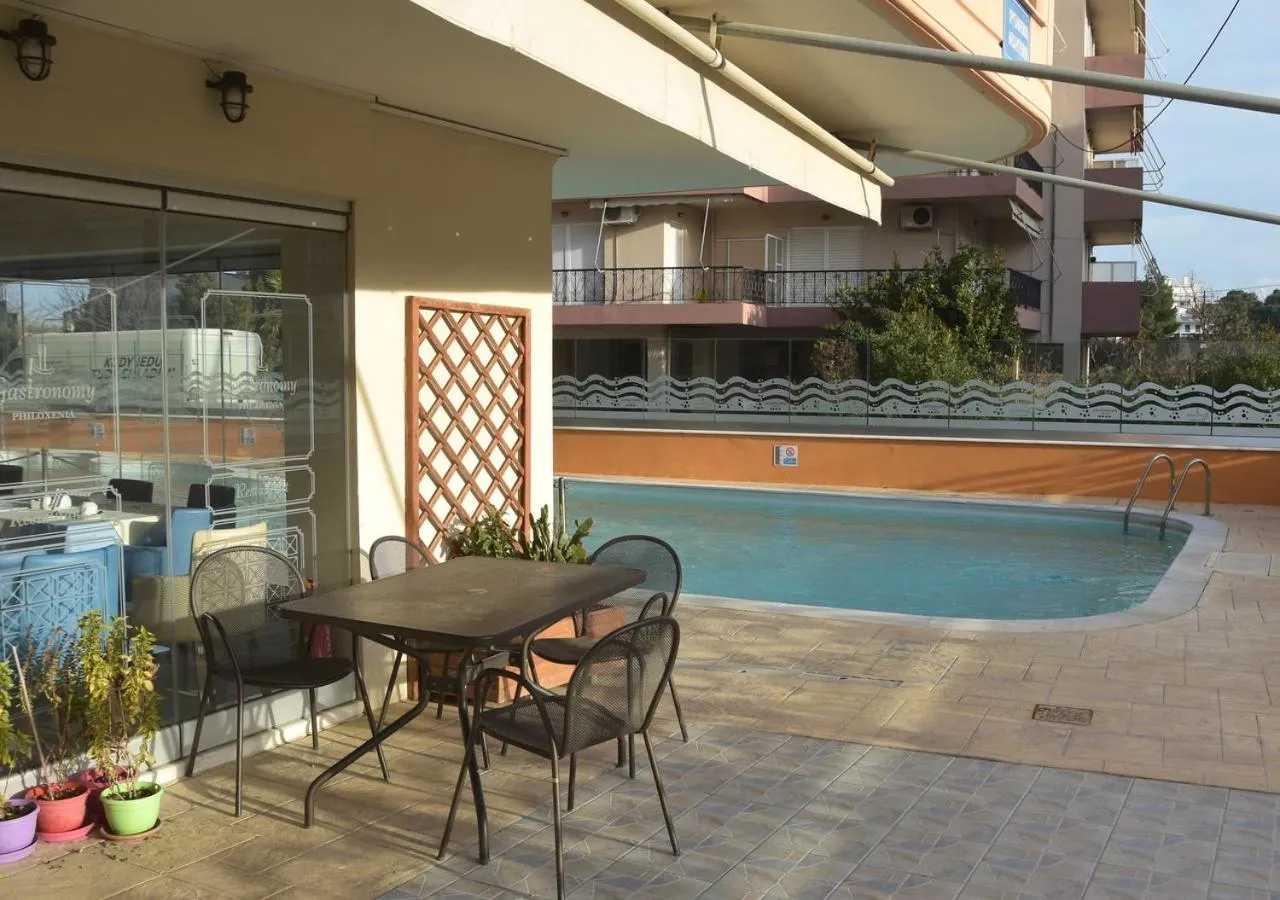 Swimming pool in Philoxenia Hotel