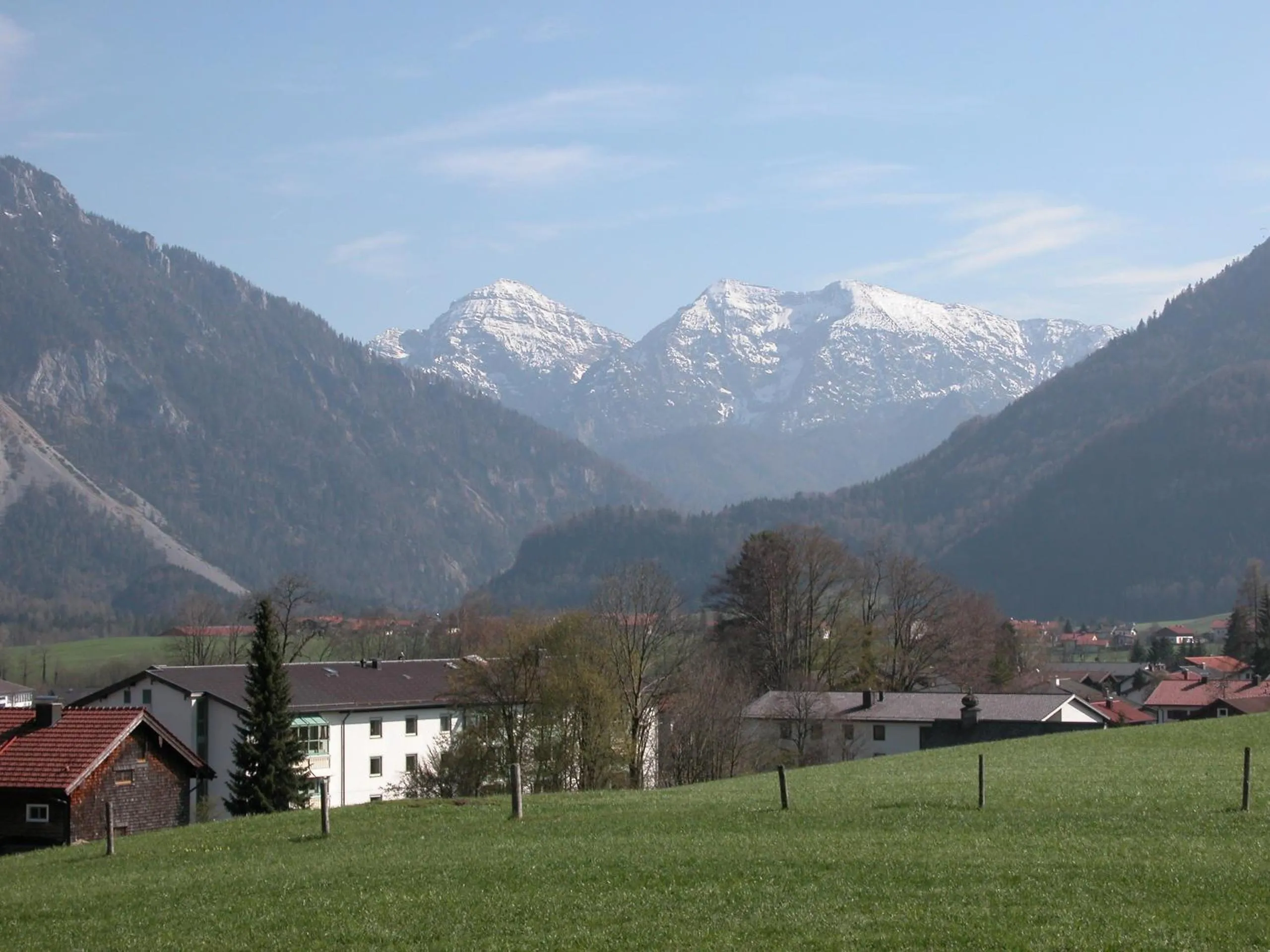 Mountain view in Hotel-Restaurant Zum Hirschhaus Inklusiv Chiemgaukarte