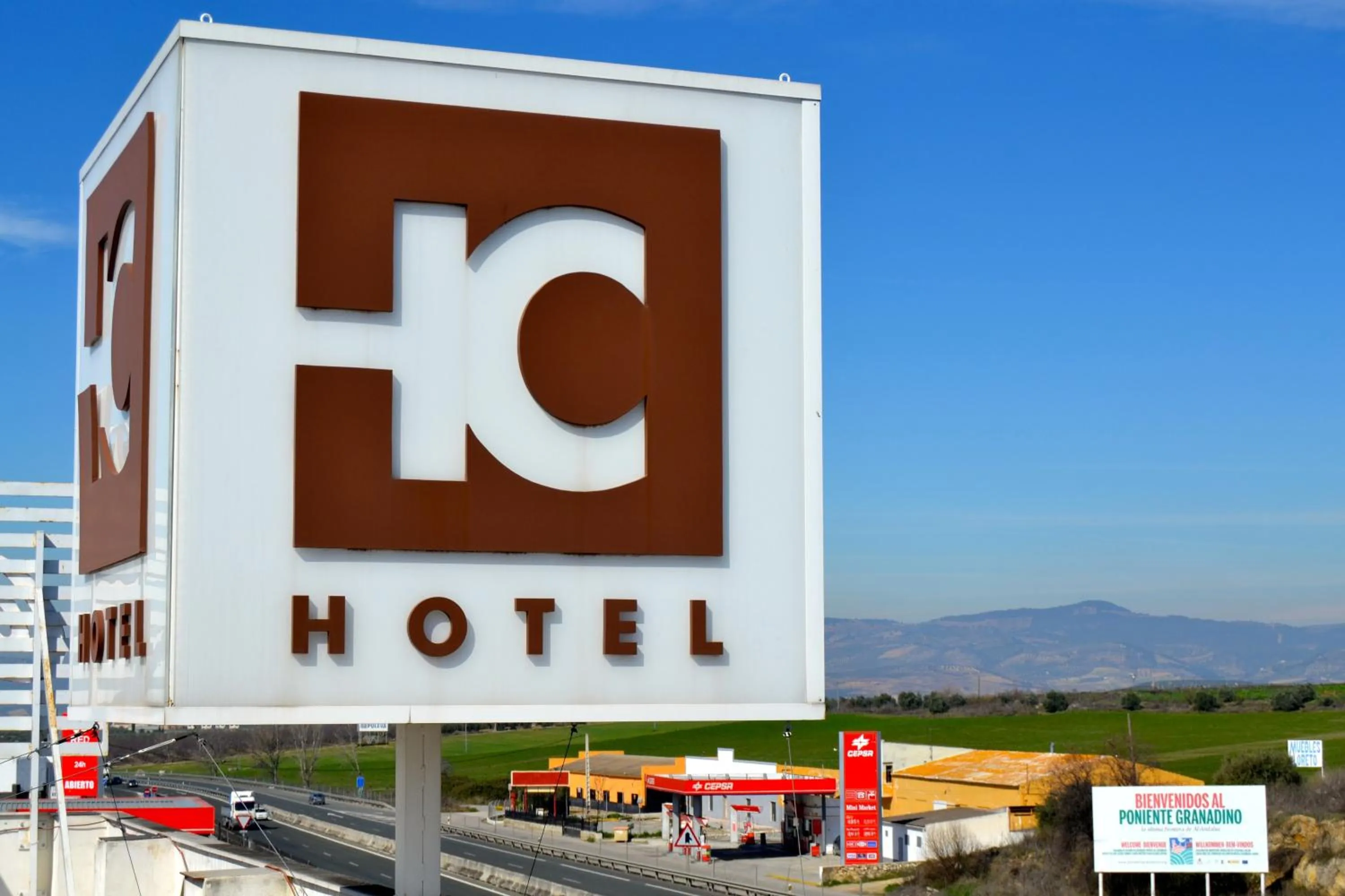 Bird's eye view in Hotel El Cruce Moraleda