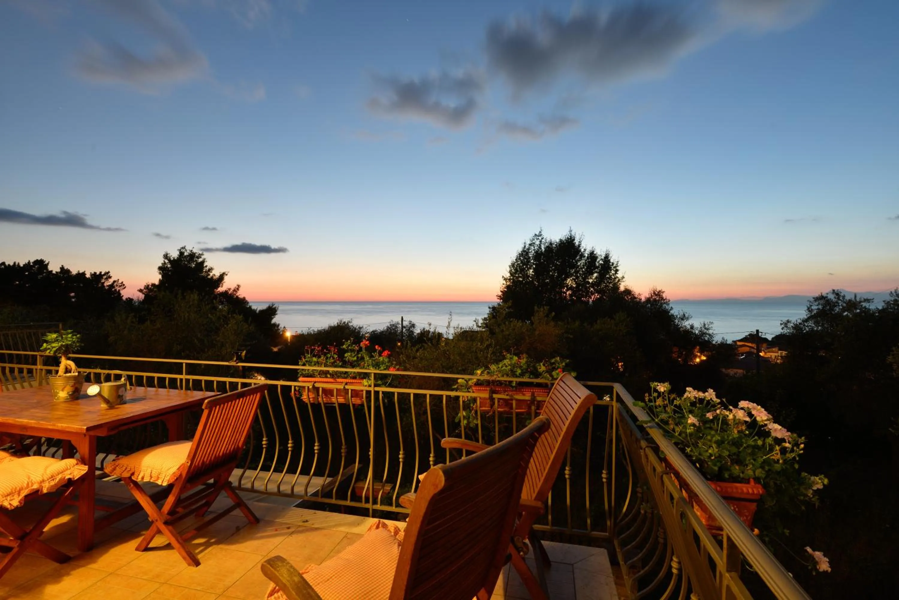 Balcony/Terrace in Villa Elaia
