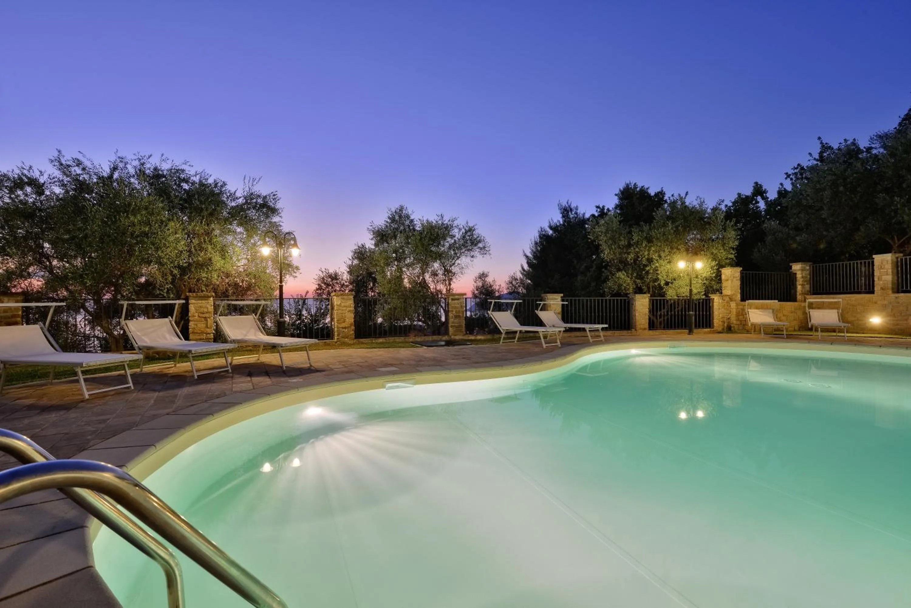 Swimming pool in Villa Elaia