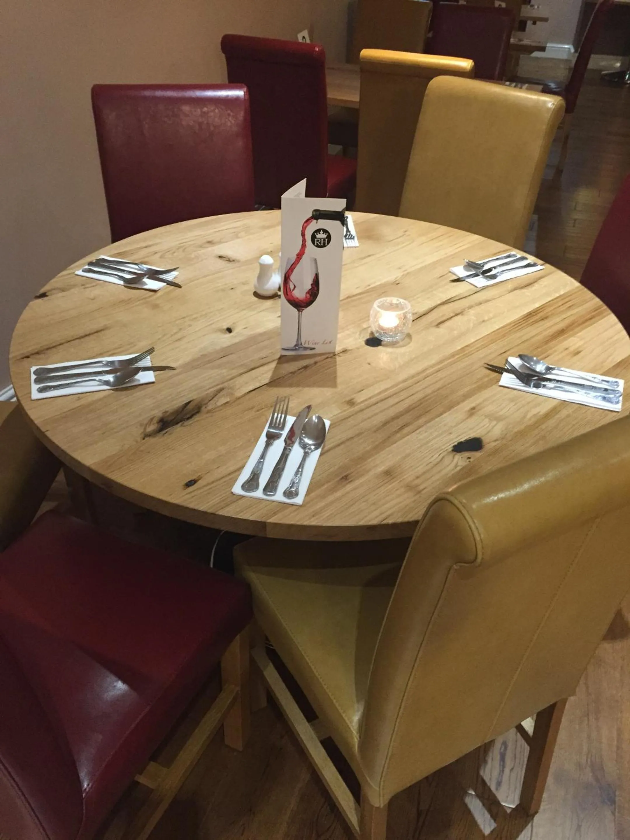Dining area in The Royal Hotel