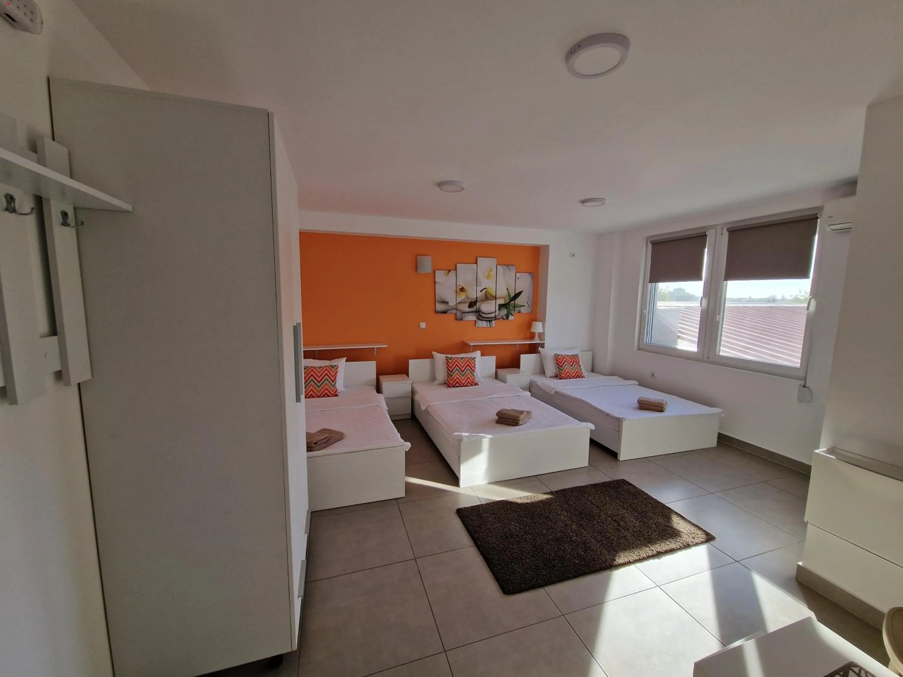 Bed in Flamingo Resort