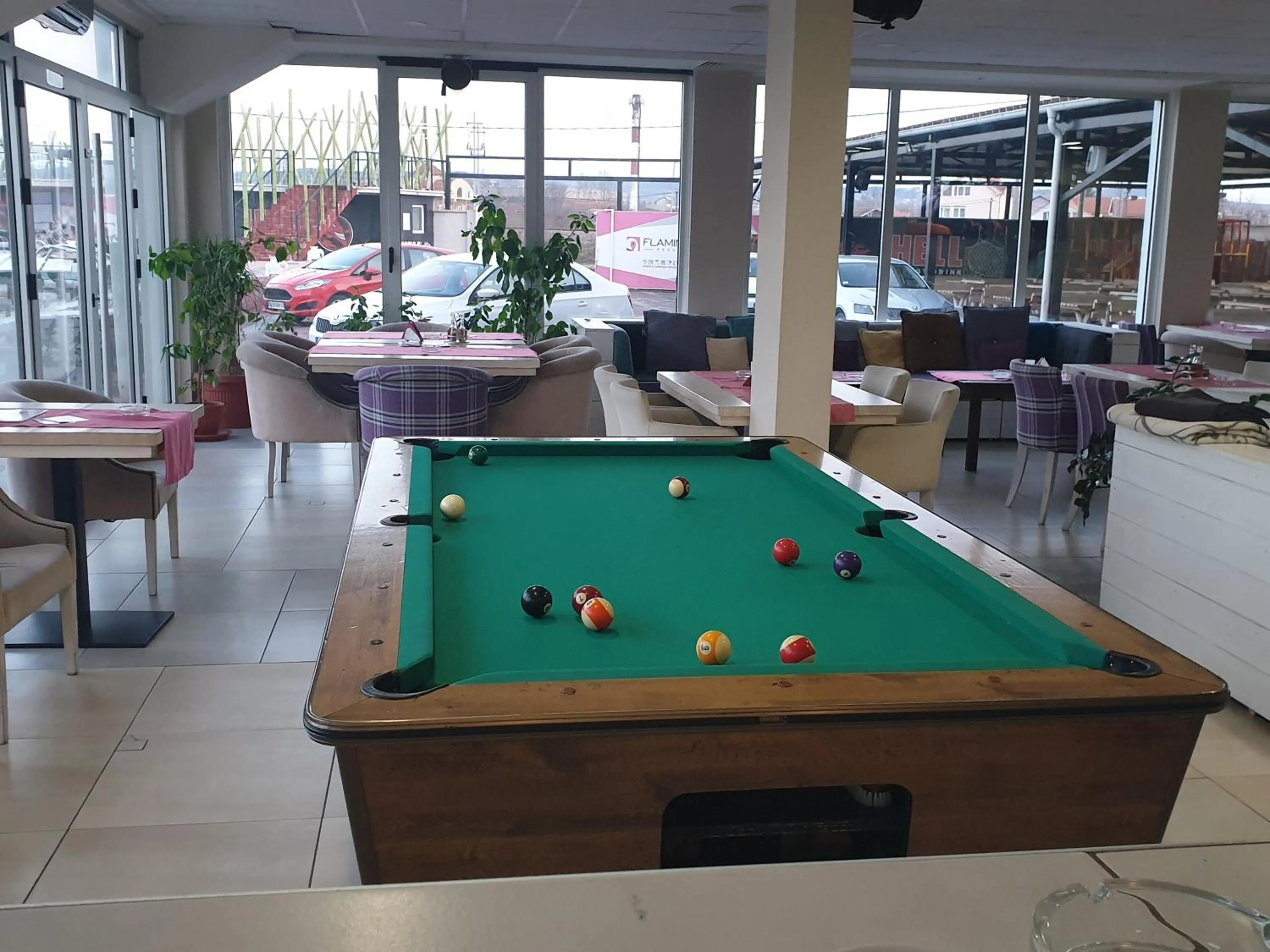 Billiard in Flamingo Resort