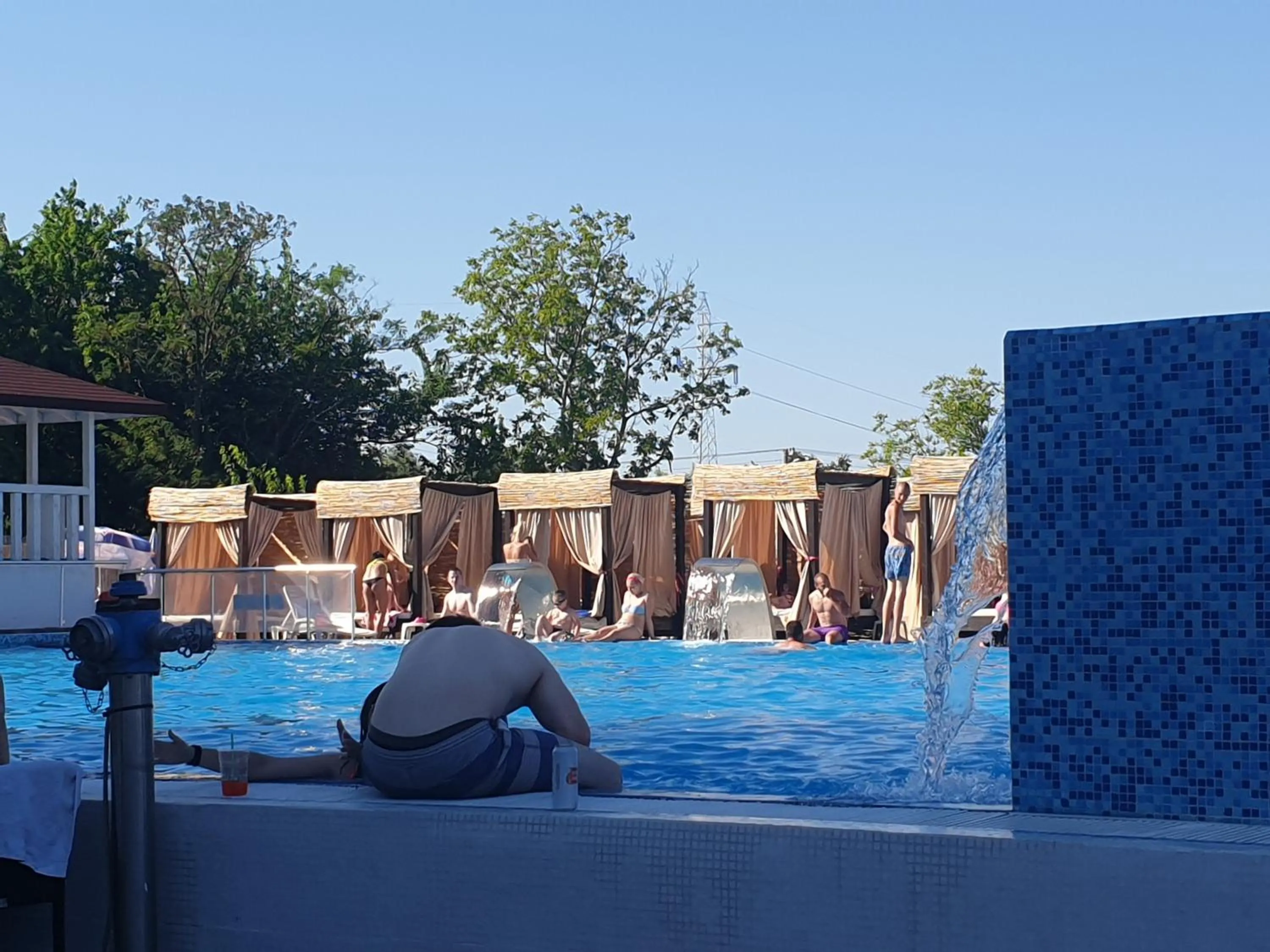 Swimming pool in Flamingo Resort