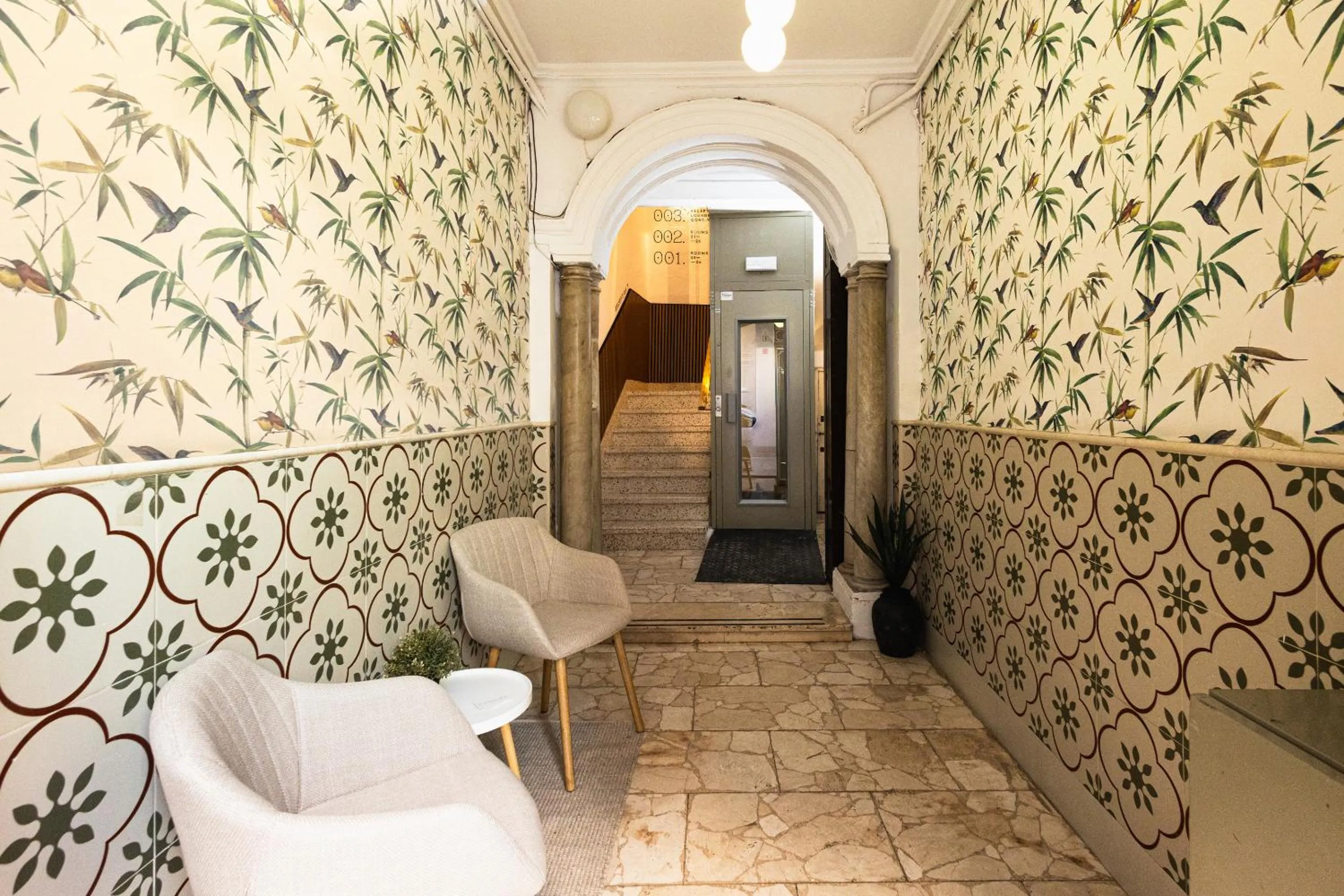 Lobby or reception in Hostal Boutique Vidamia