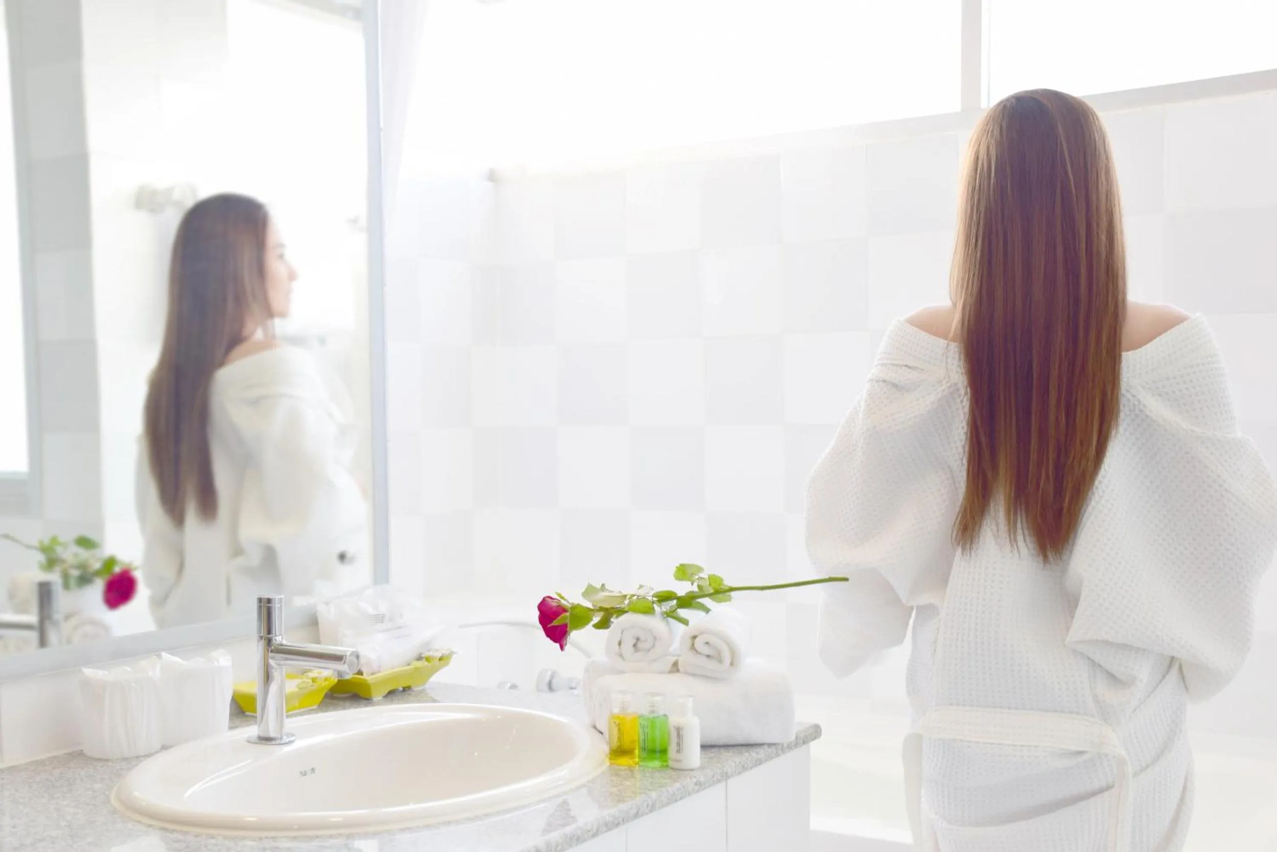 Bathroom in The Color Living Hotel