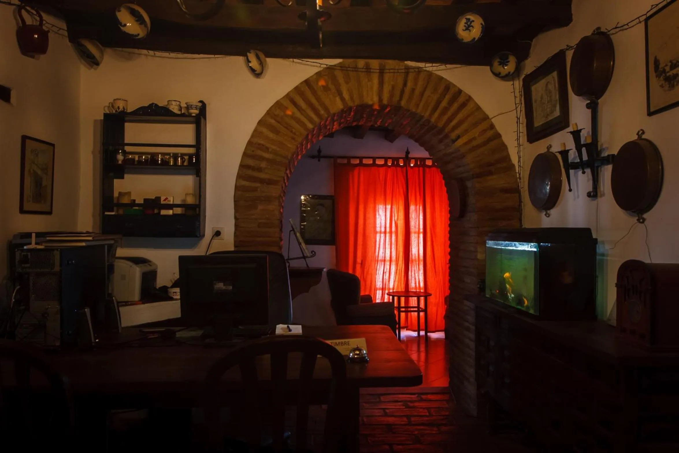 Lobby or reception in Posada La Casa Grande