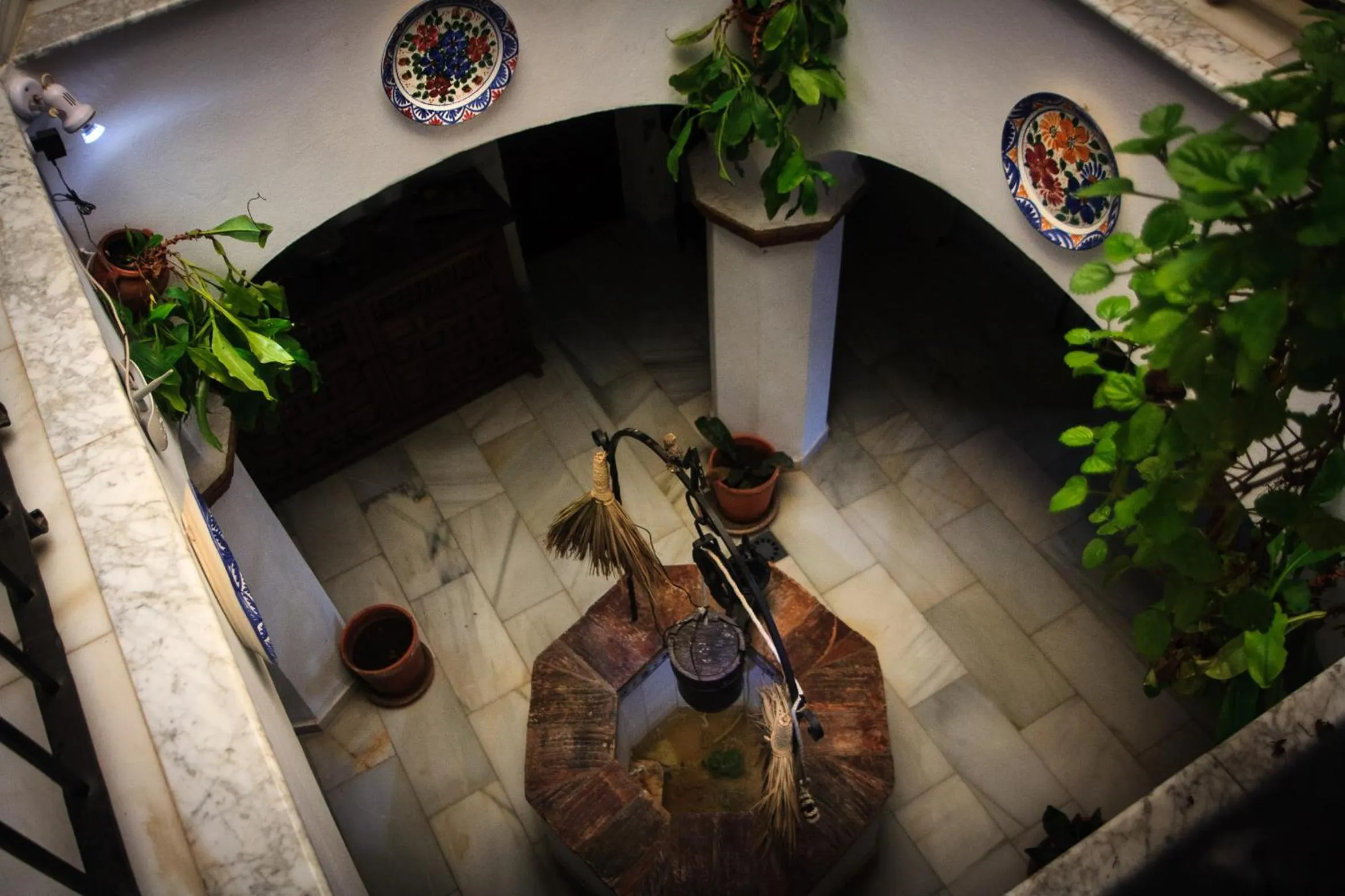 Patio in Posada La Casa Grande