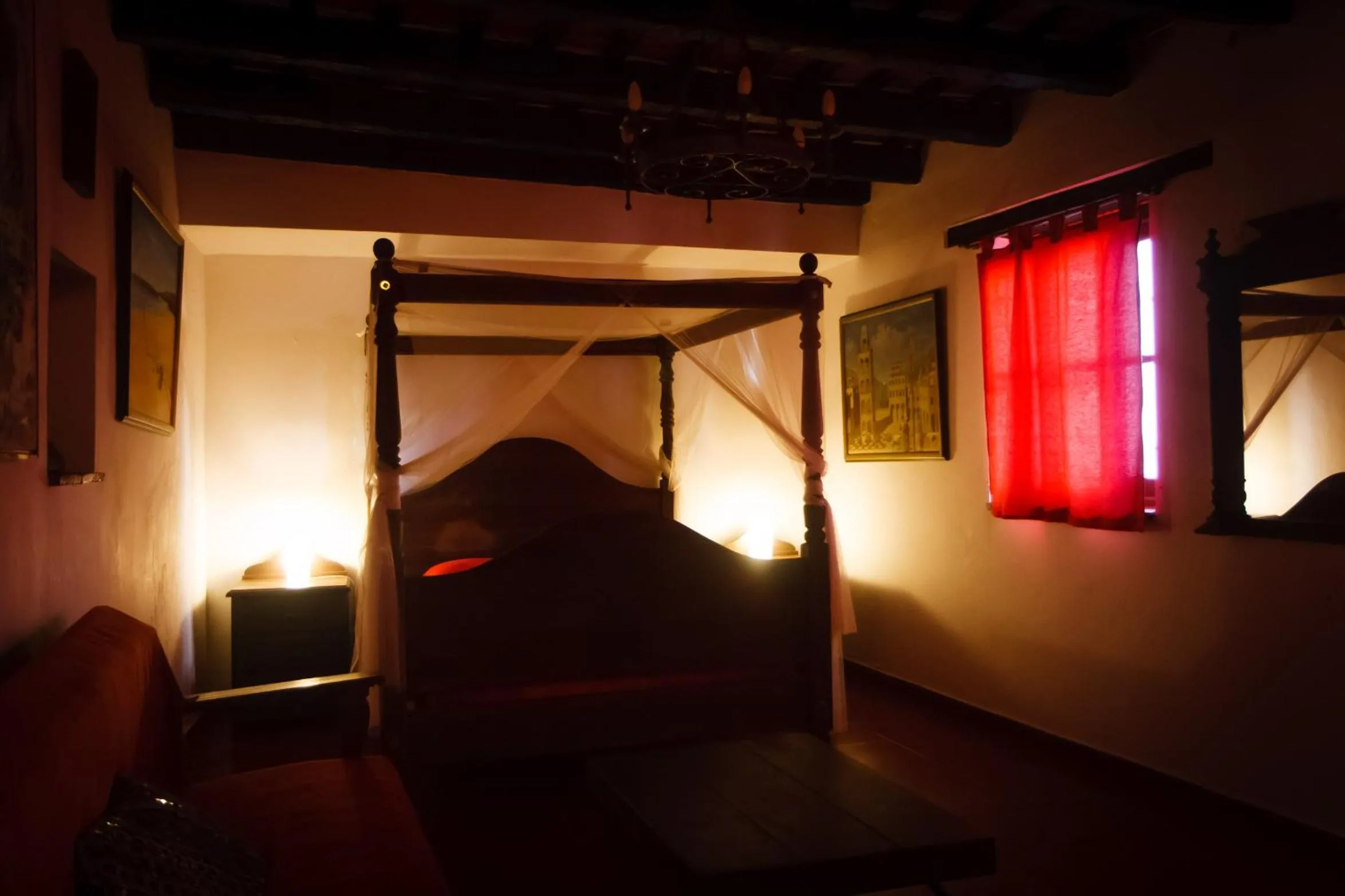 Bed in Posada La Casa Grande