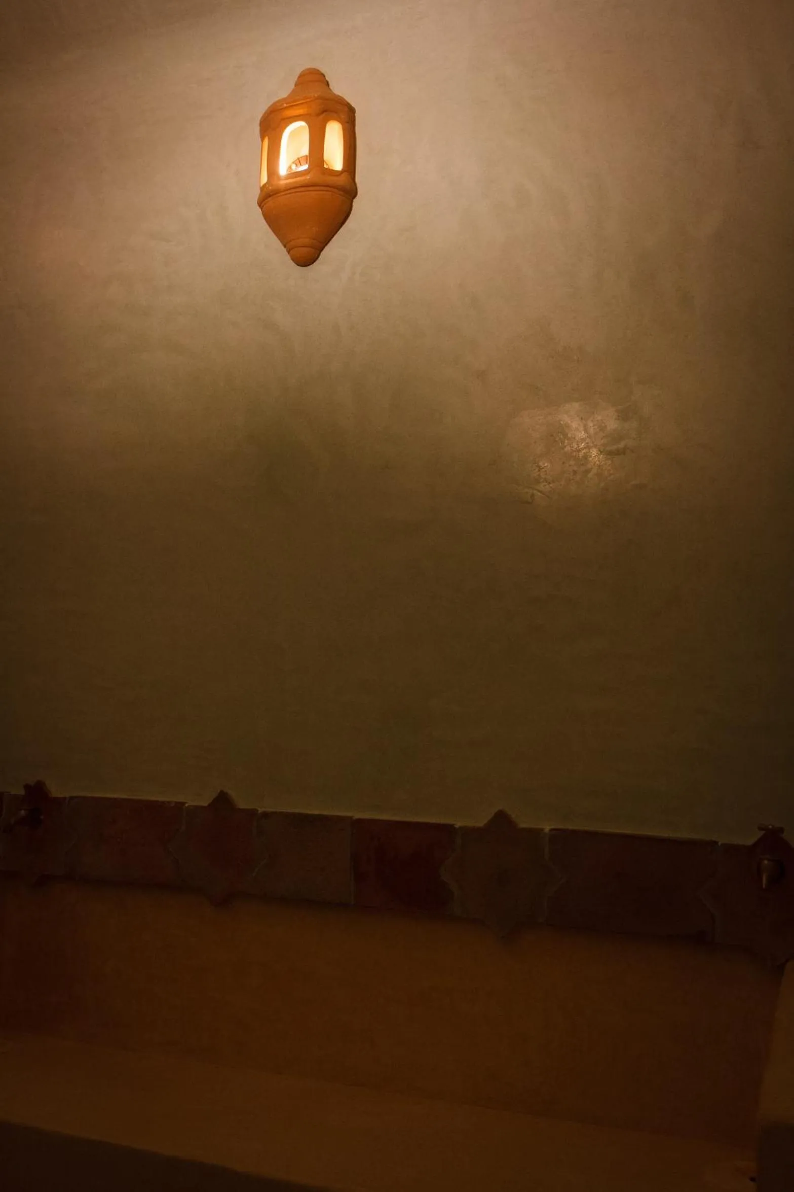 Steam room in Posada La Casa Grande