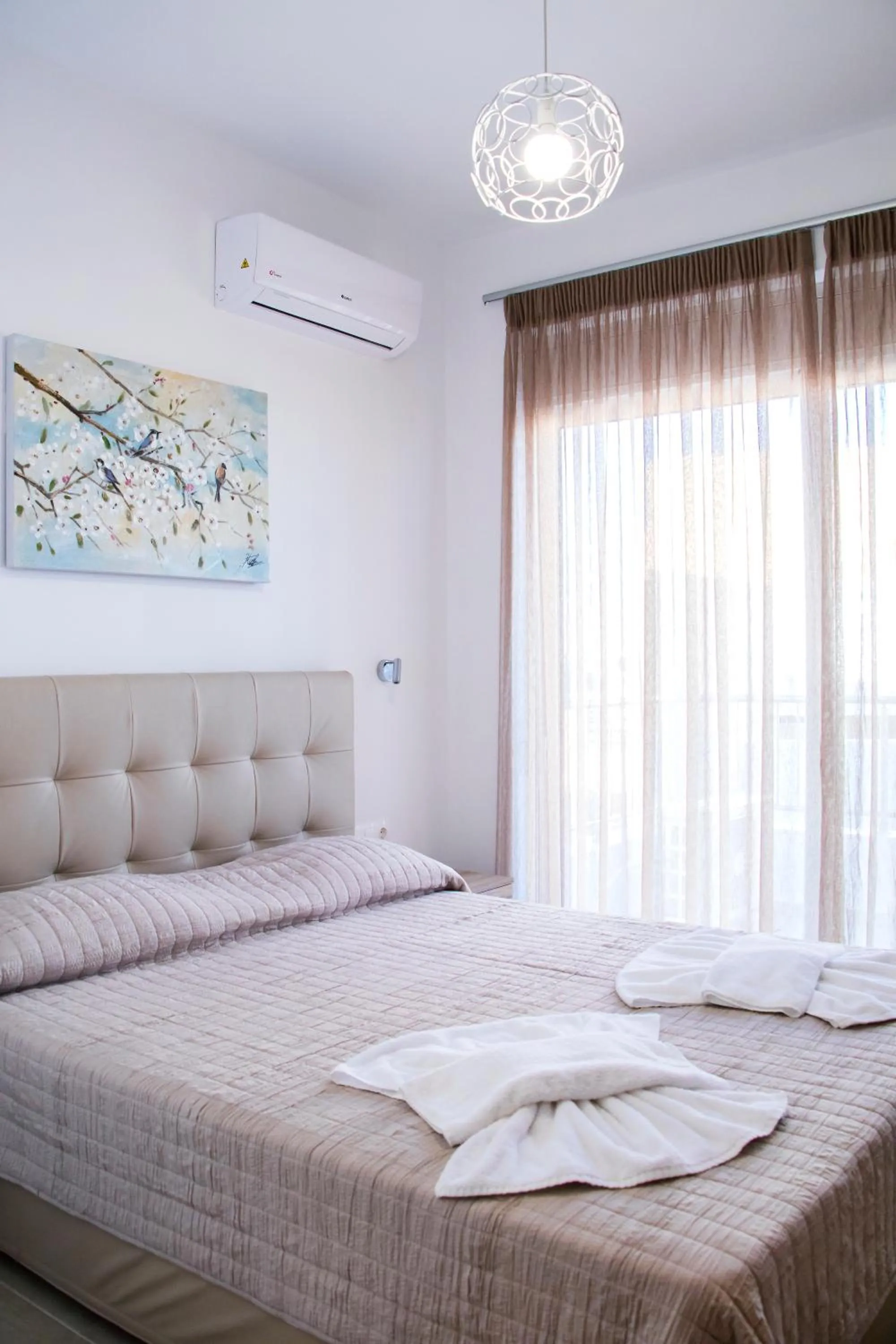 Bedroom, Bed in Gennadi Gardens exclusive apartments