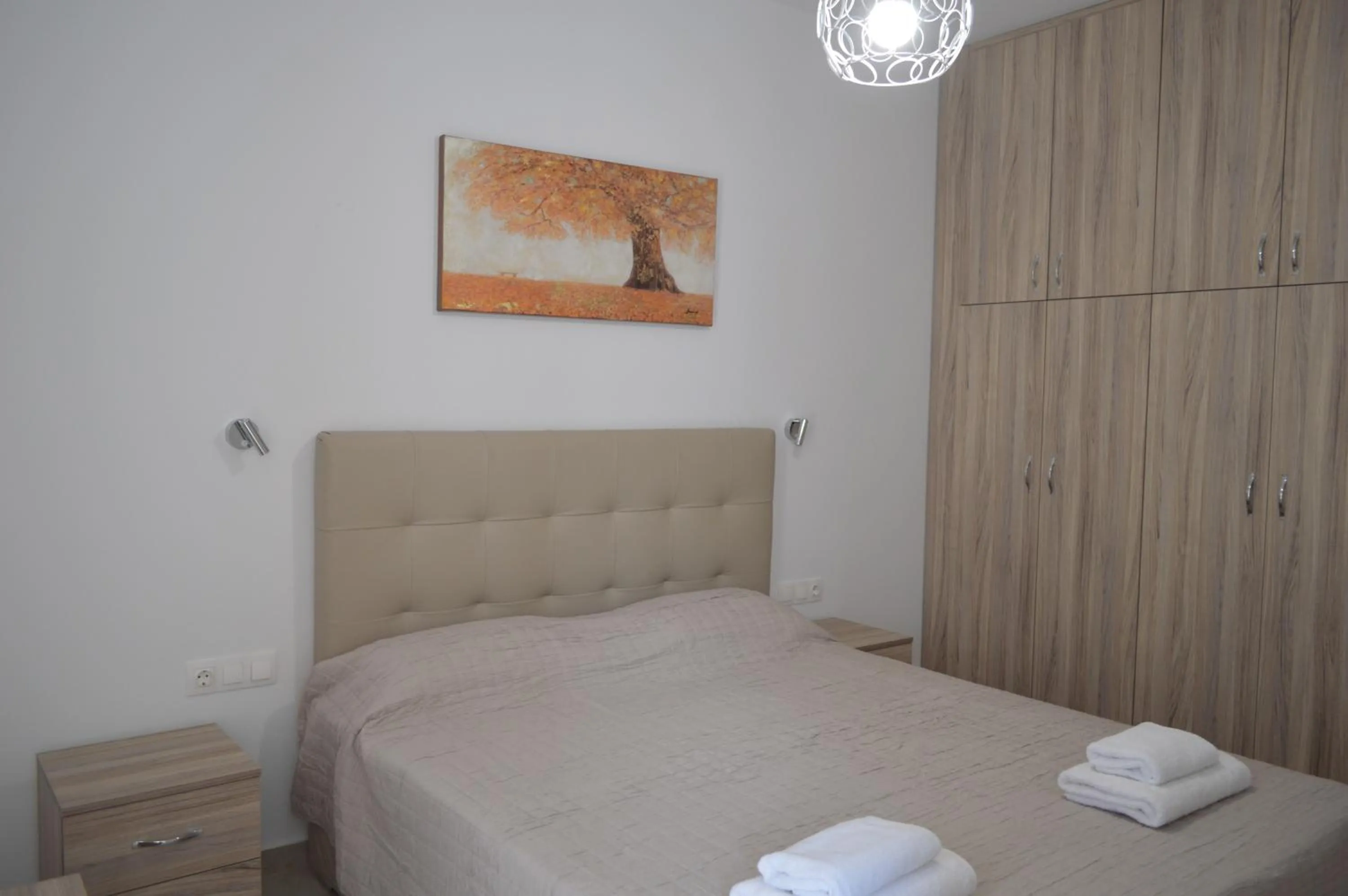 Bedroom, Bed in Gennadi Gardens exclusive apartments