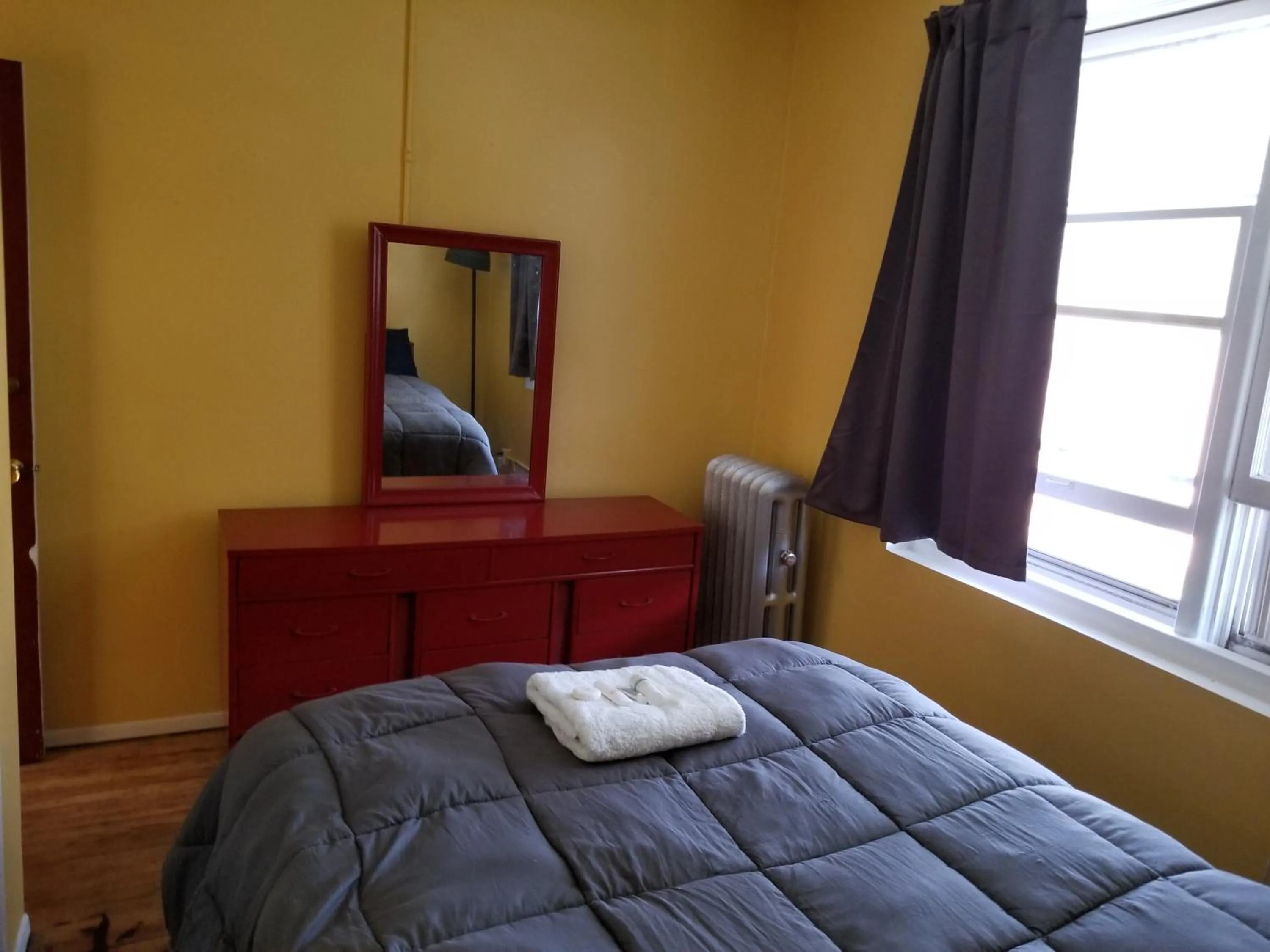 Bed in Hamtramck Hostel