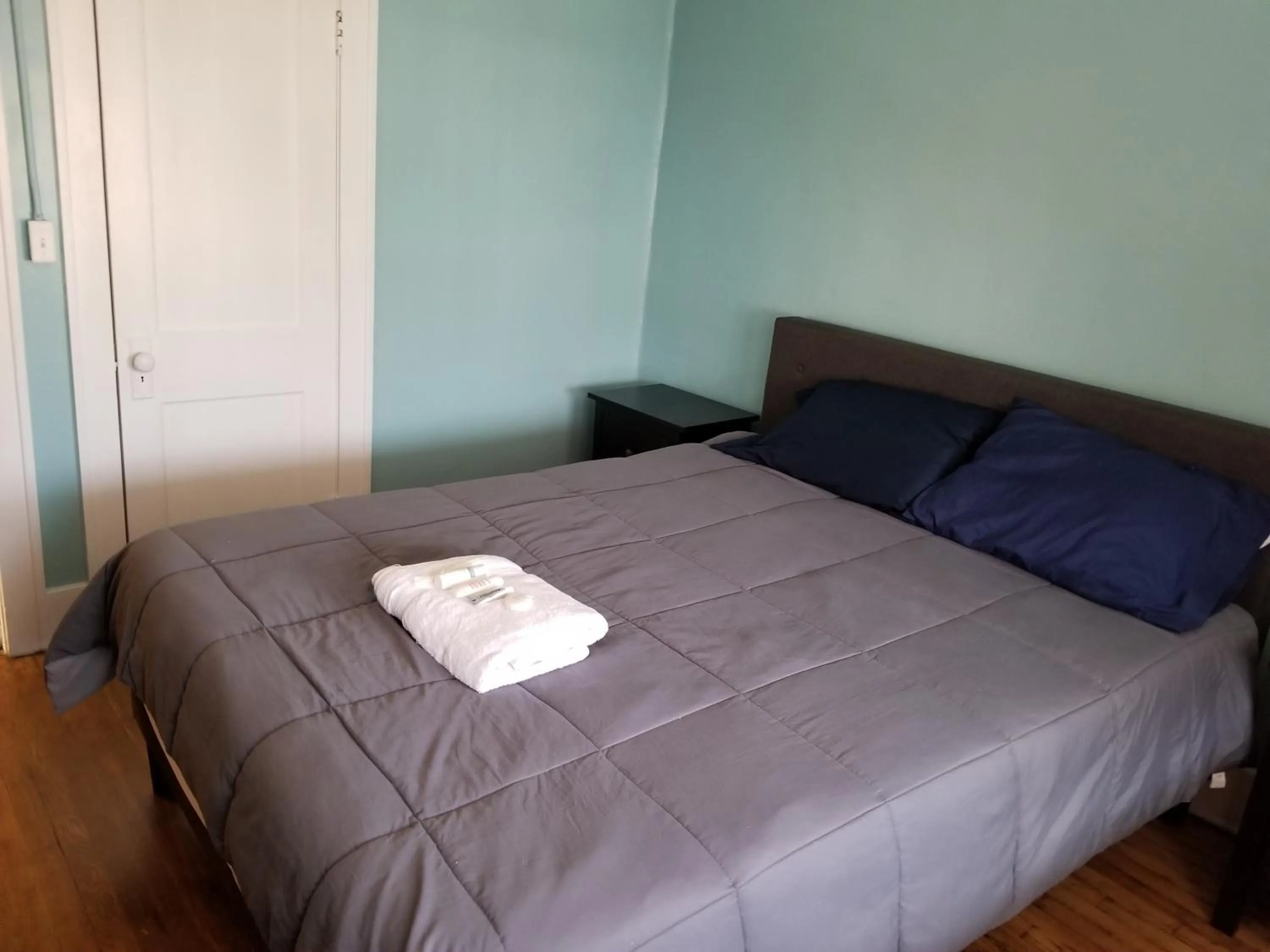 Bed in Hamtramck Hostel