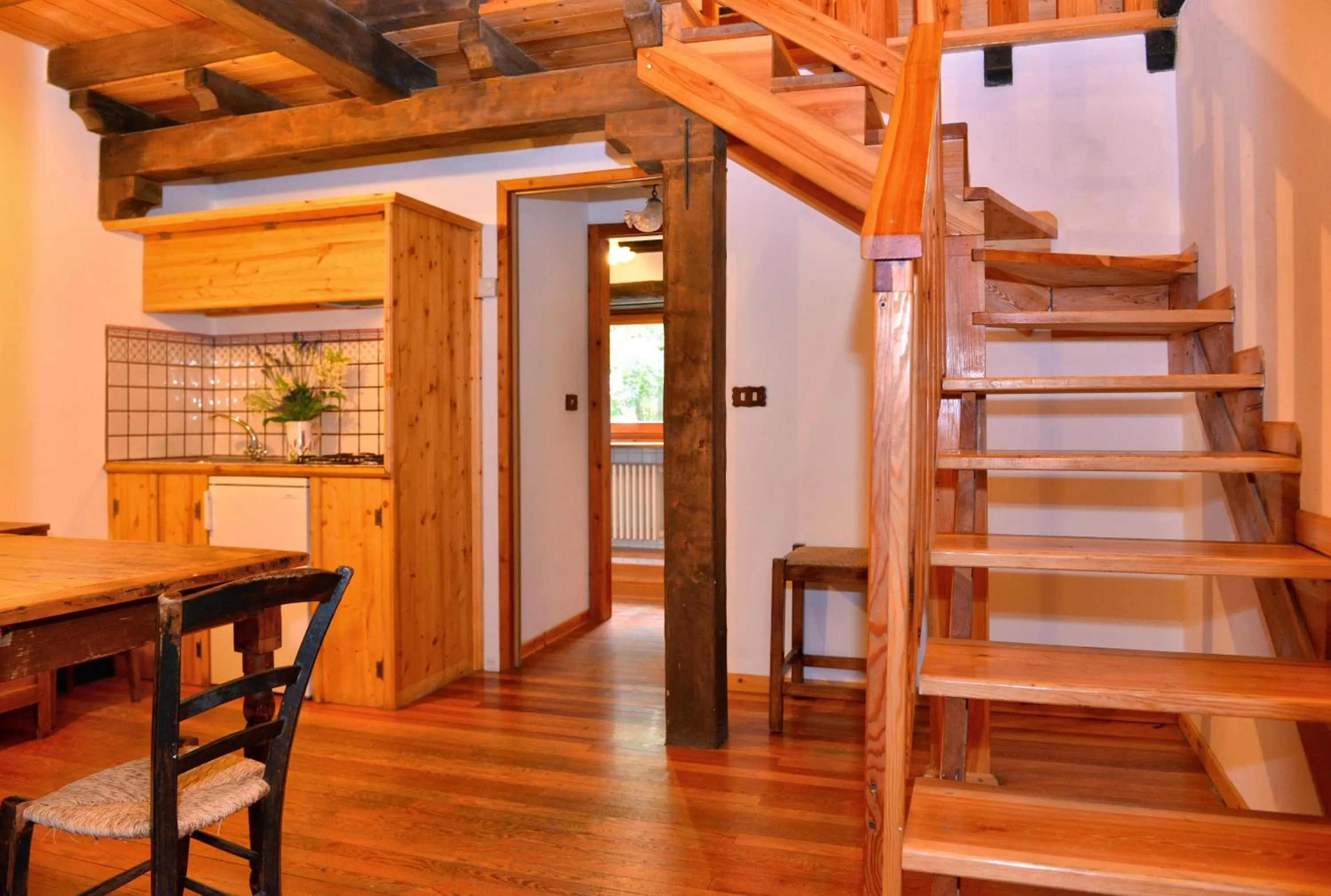 Kitchen or kitchenette in Agriturismo del Cimone