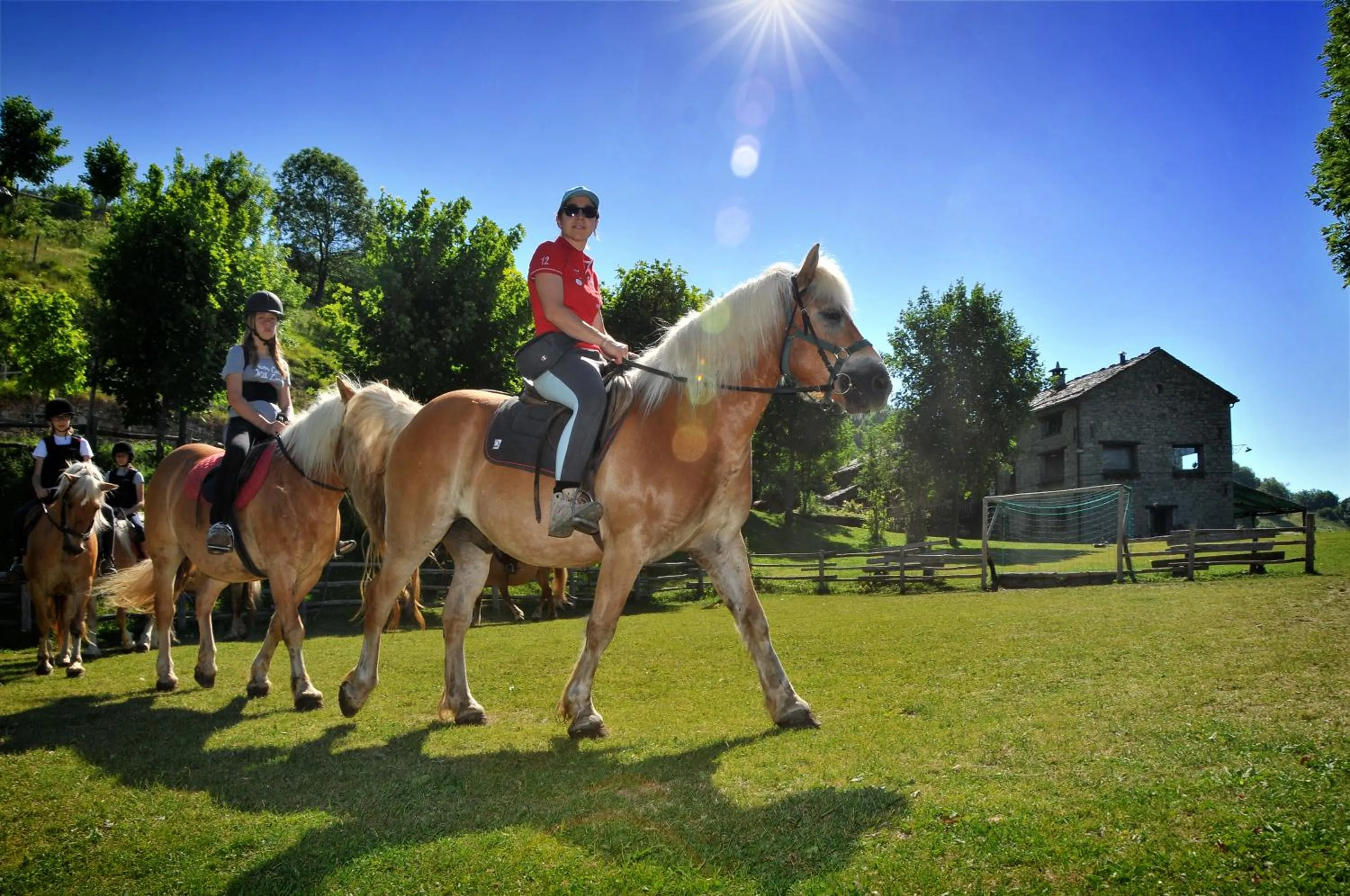 Horse-riding in Agriturismo del Cimone