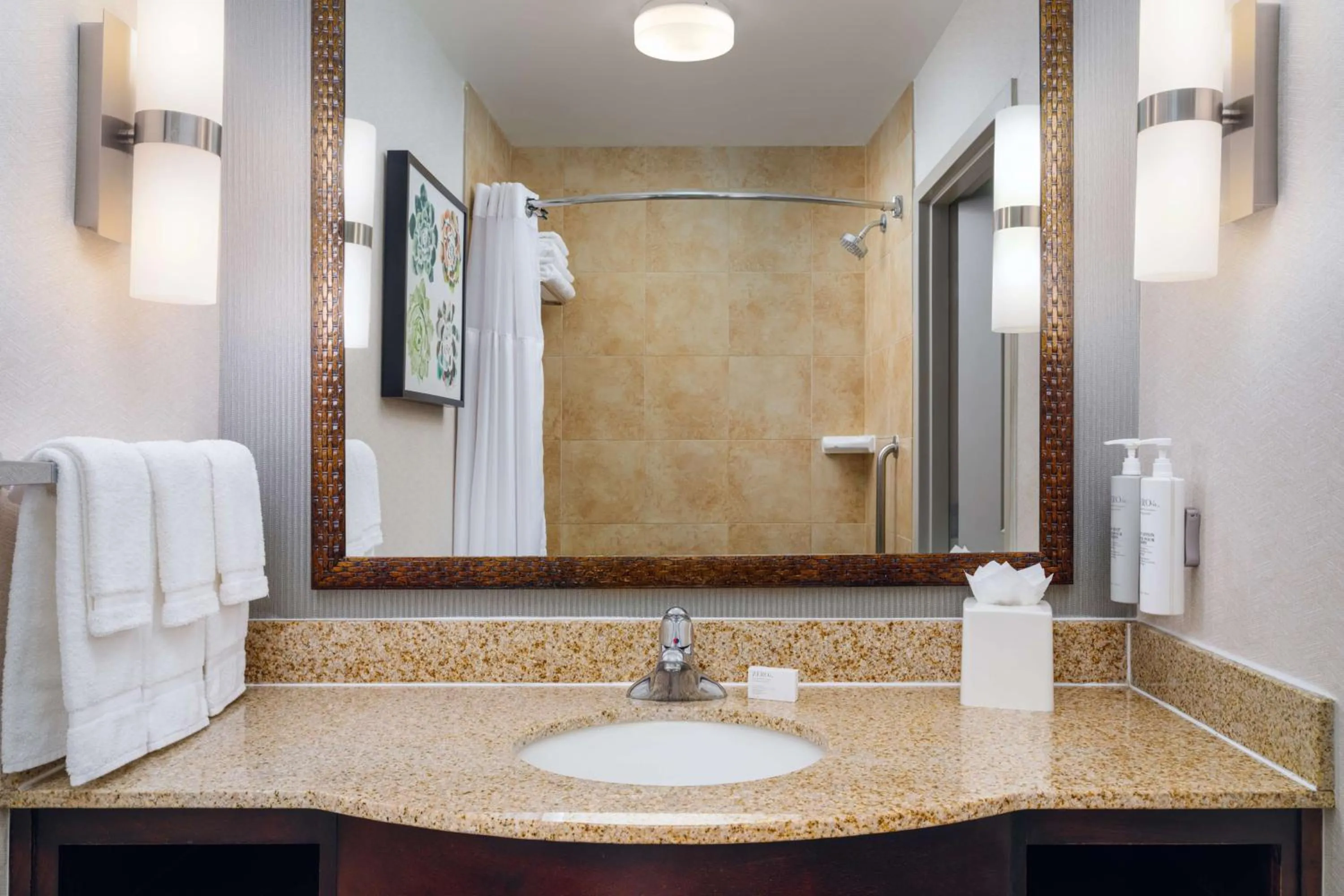 Bathroom in Hilton Garden Inn El Paso Airport