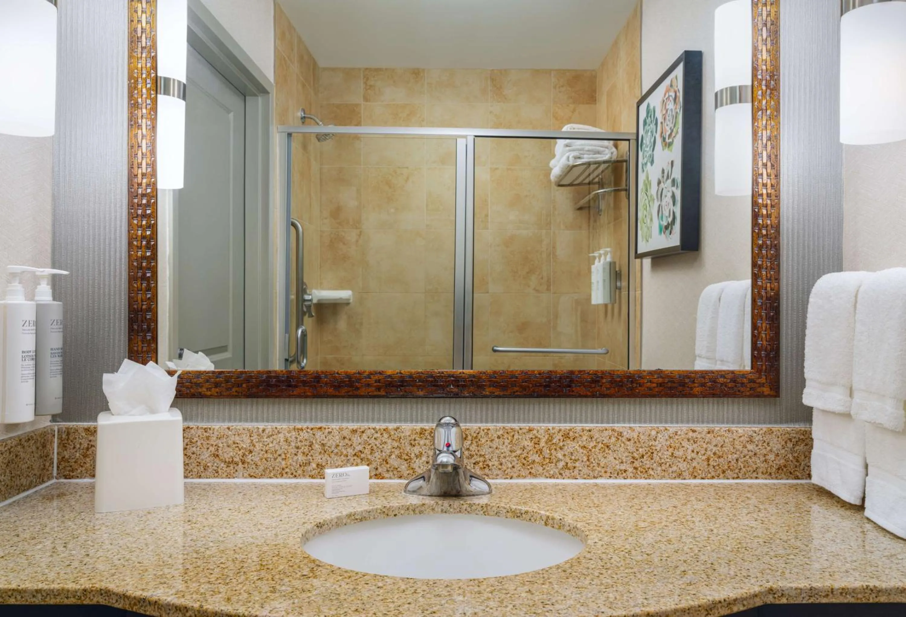 Bathroom in Hilton Garden Inn El Paso Airport