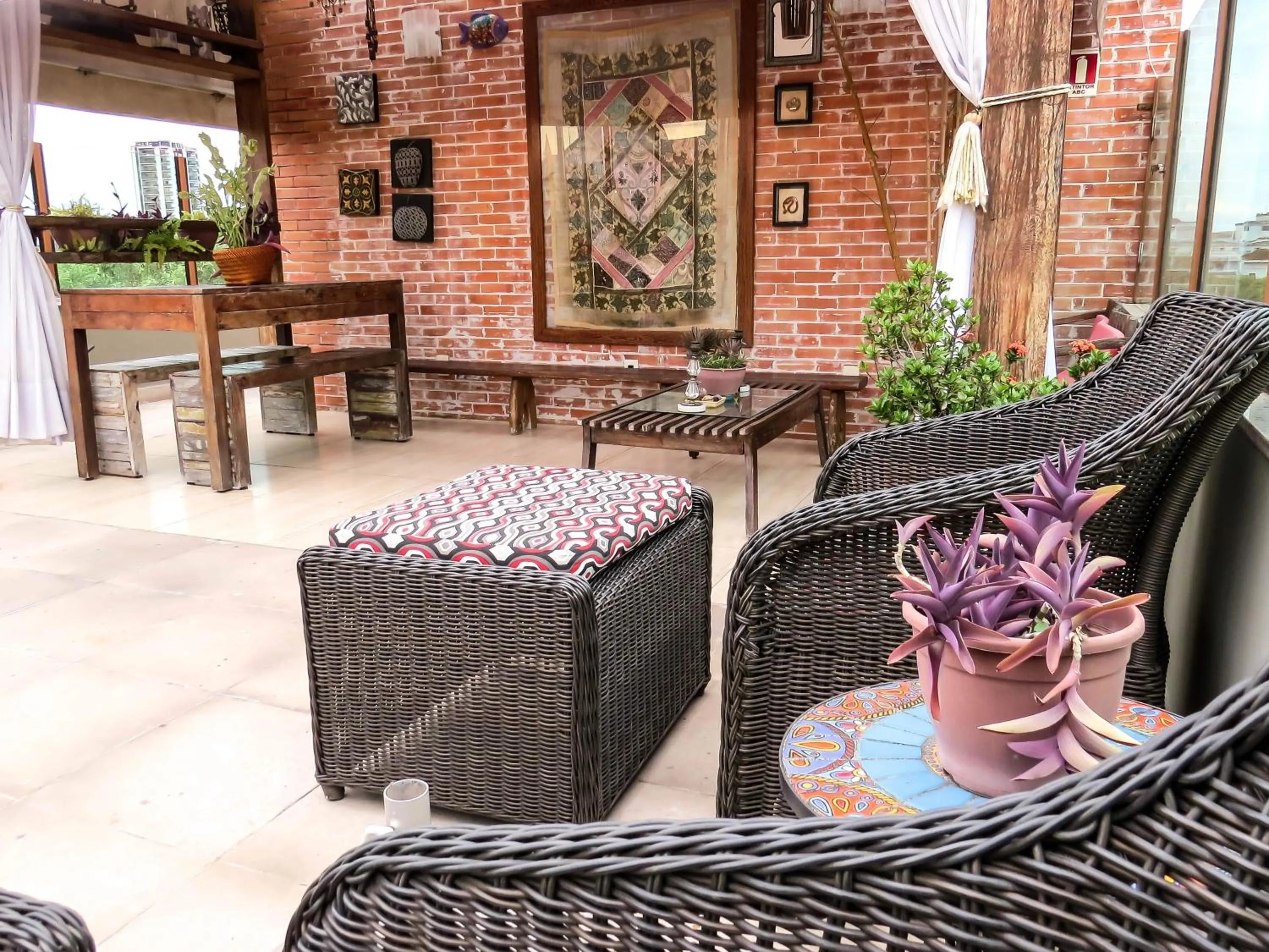 Balcony/Terrace in Boutique Hotel Casa Teatro