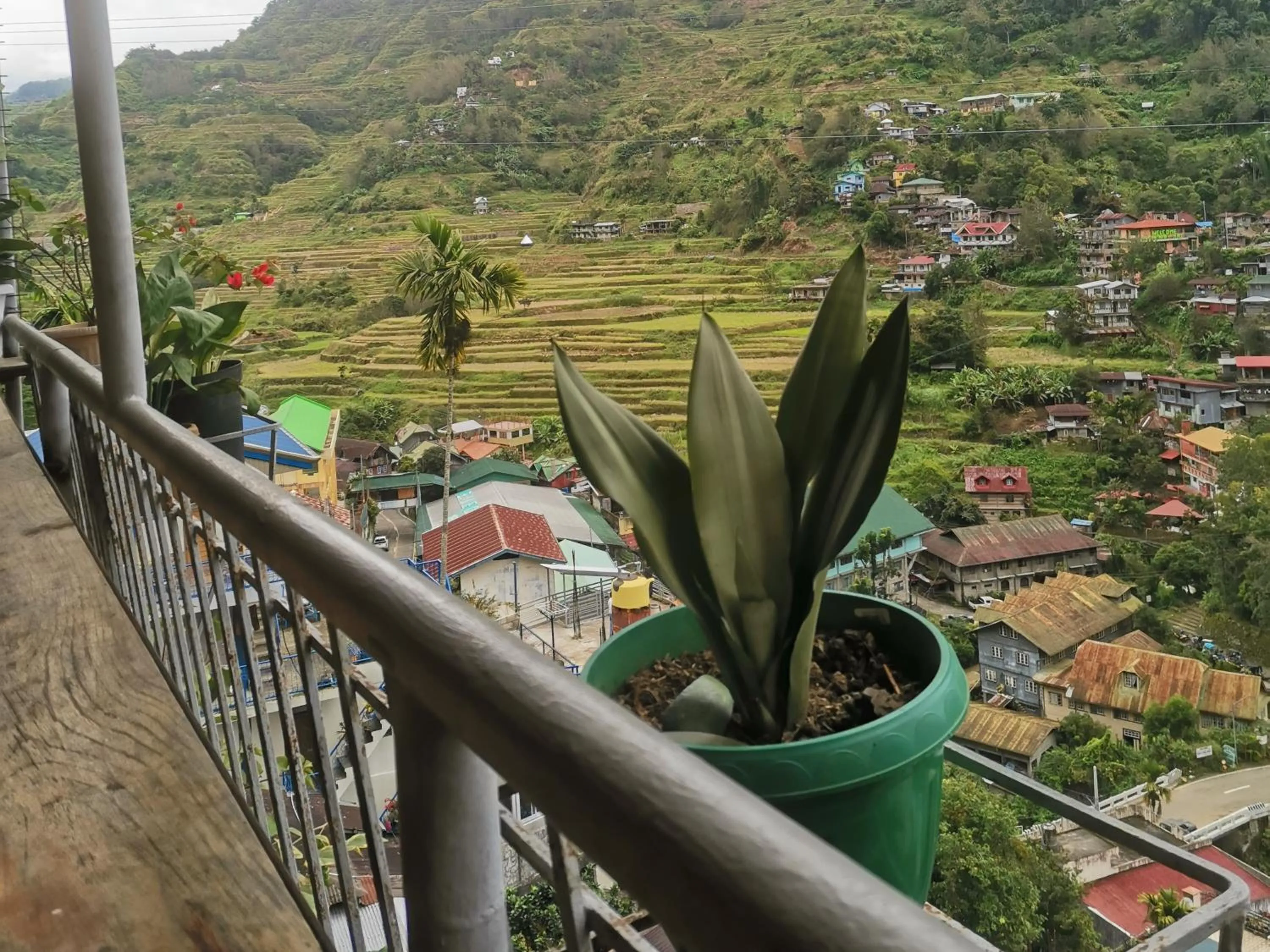 Balcony/Terrace in 7th Heaven Lodge and Cafe