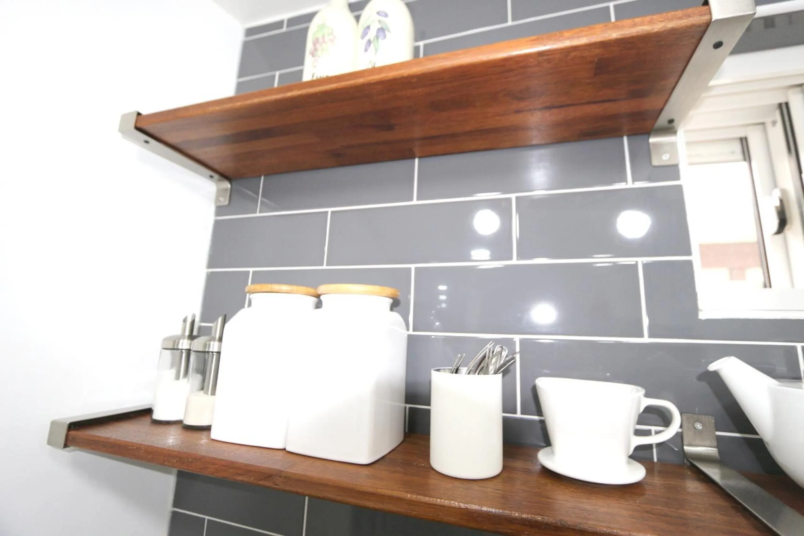 Communal kitchen in HAH Guesthouse