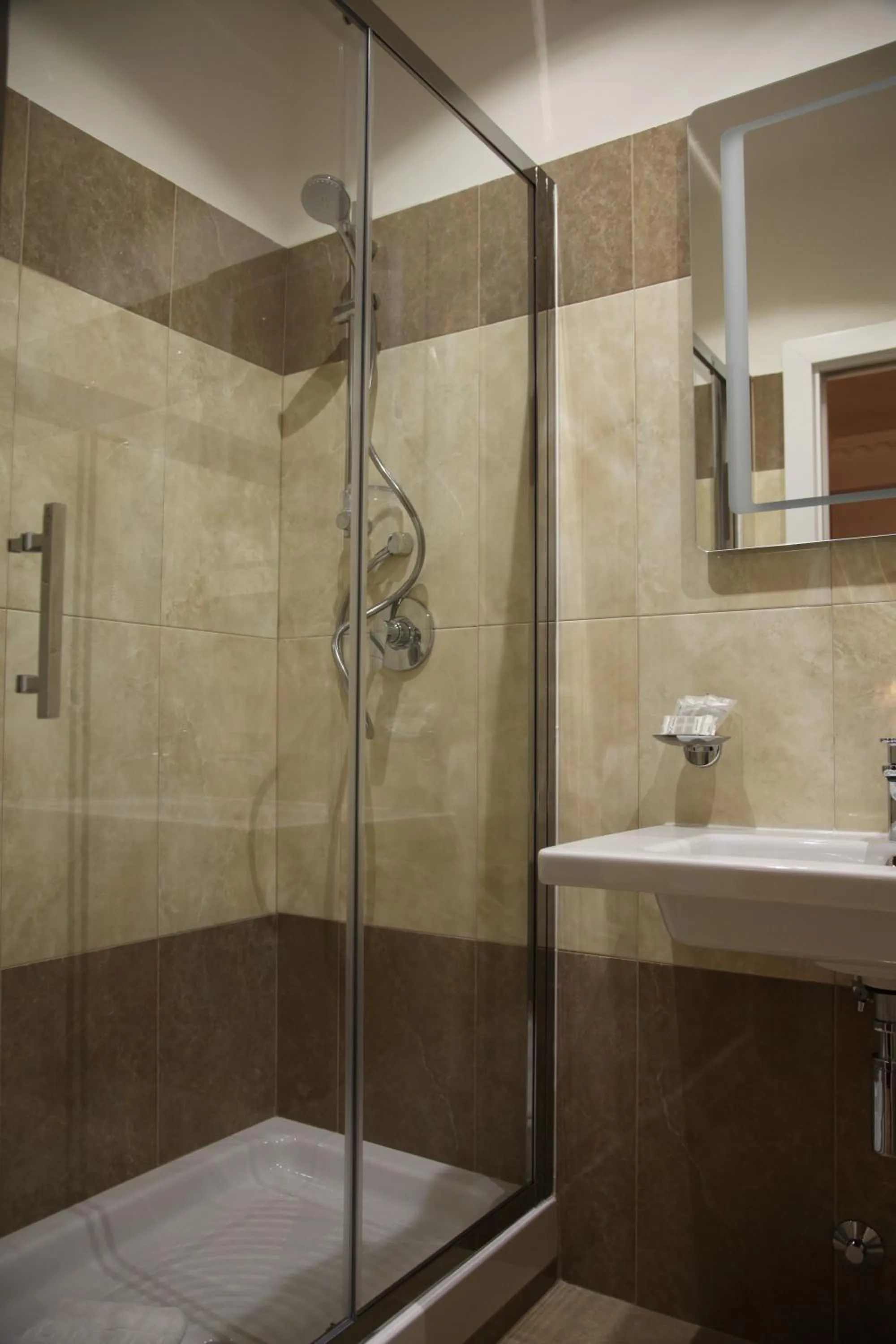 Shower in Federica's Home