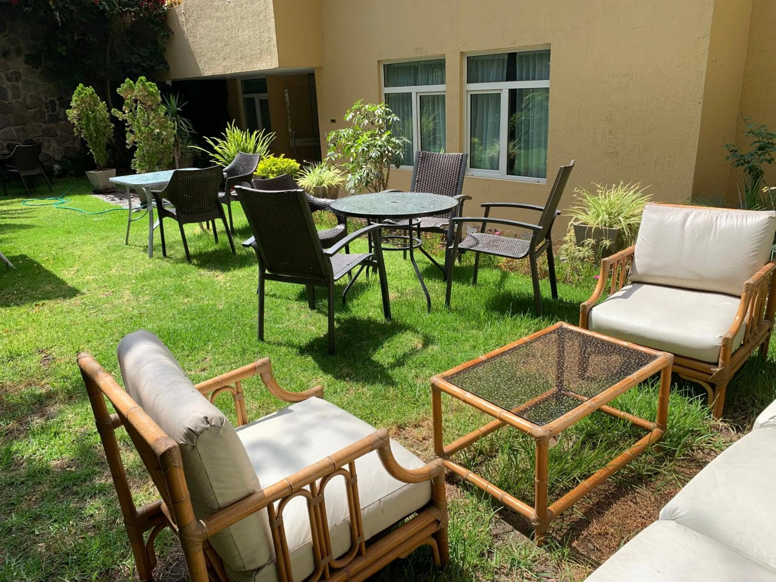 Garden in Hotel Los Tambos Colonial