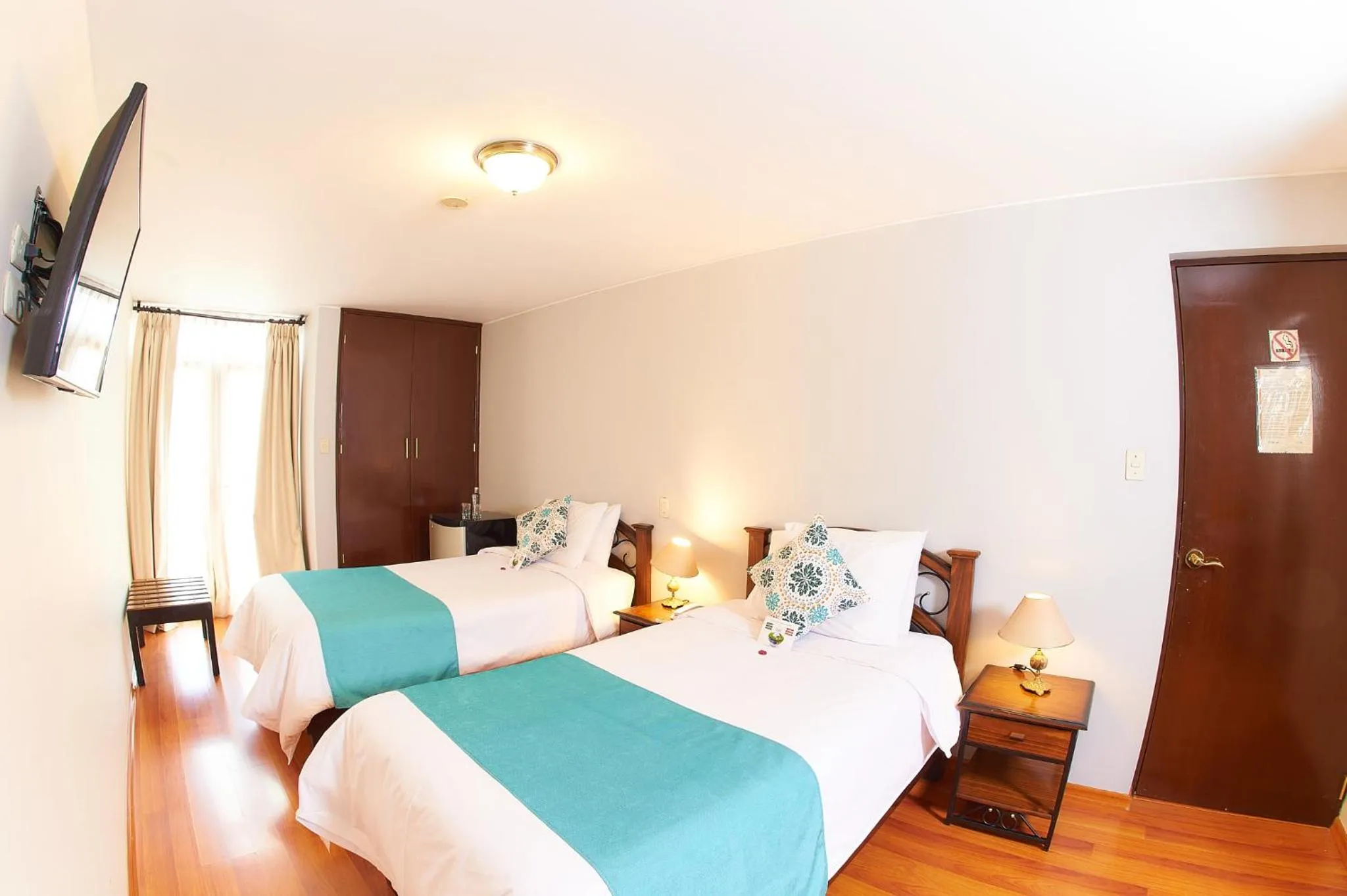 Bedroom, Bed in Hotel Los Tambos Colonial