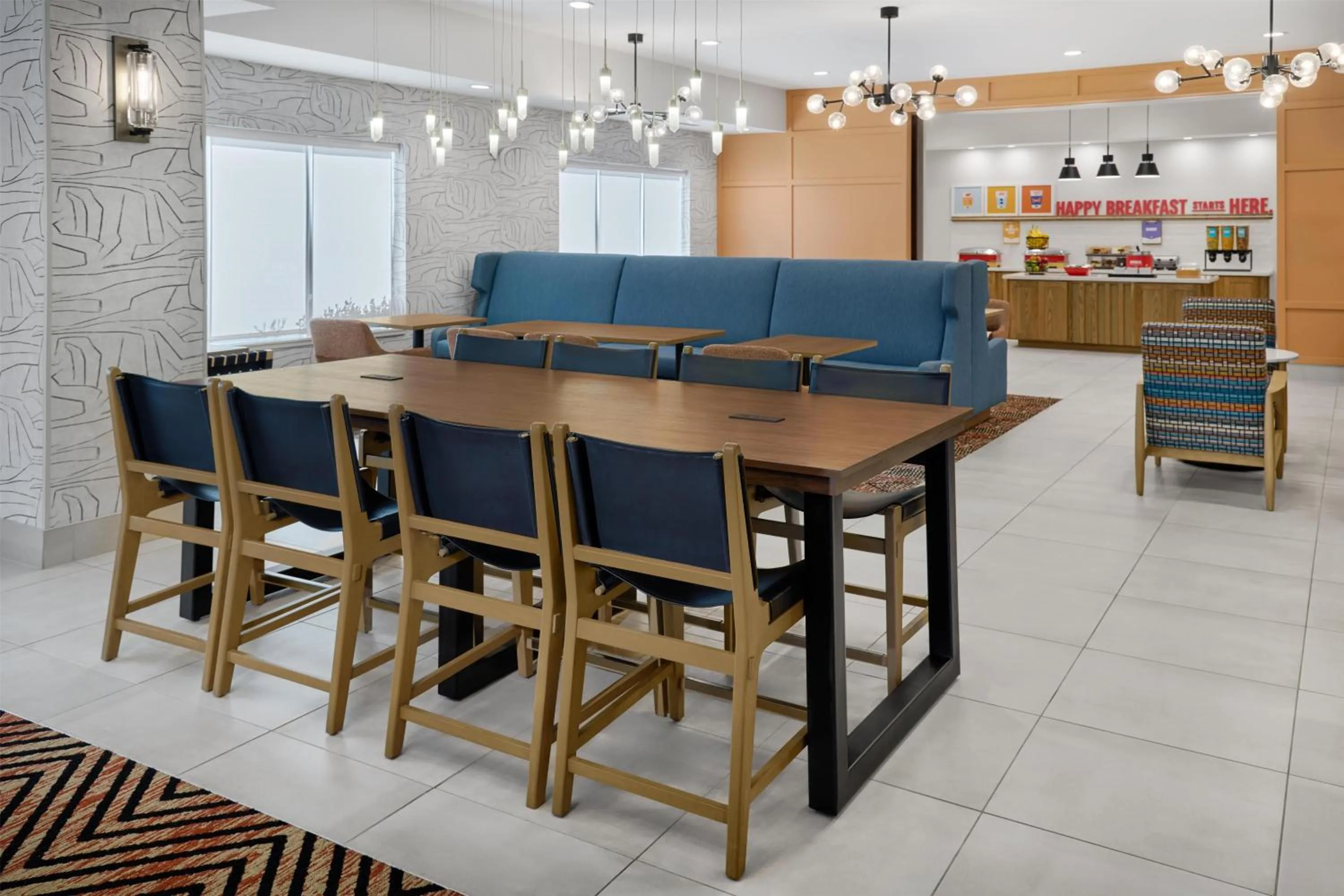 Breakfast in Hampton Inn Vernon