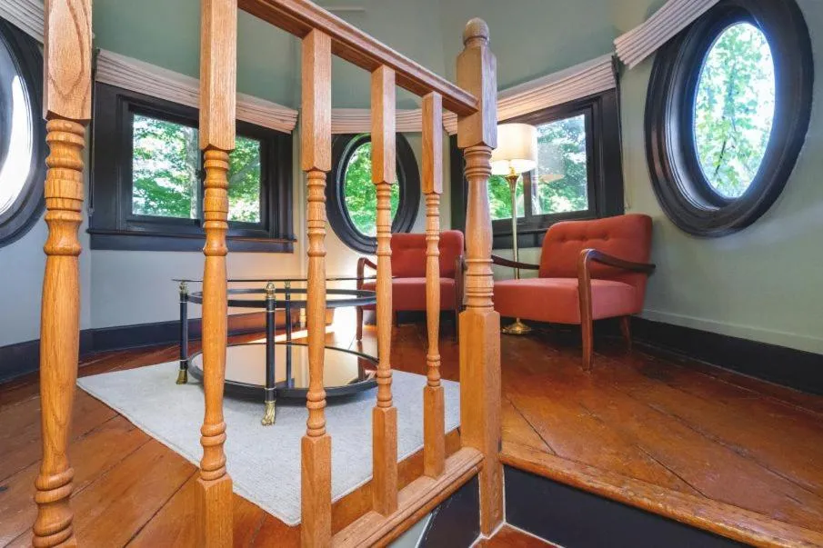 Seating area in The Constance by The Lenox Collection