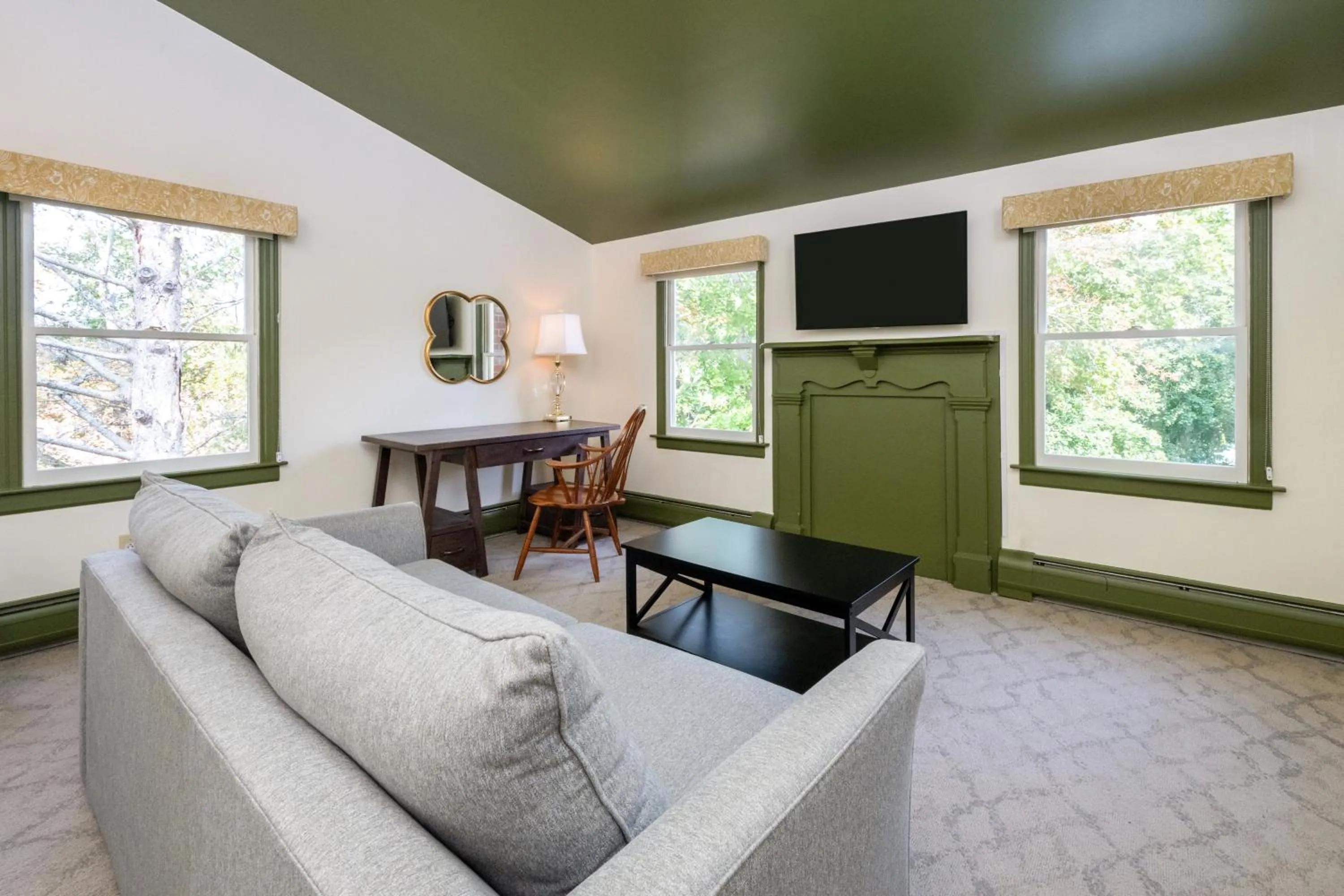 Living room in The Constance by The Lenox Collection